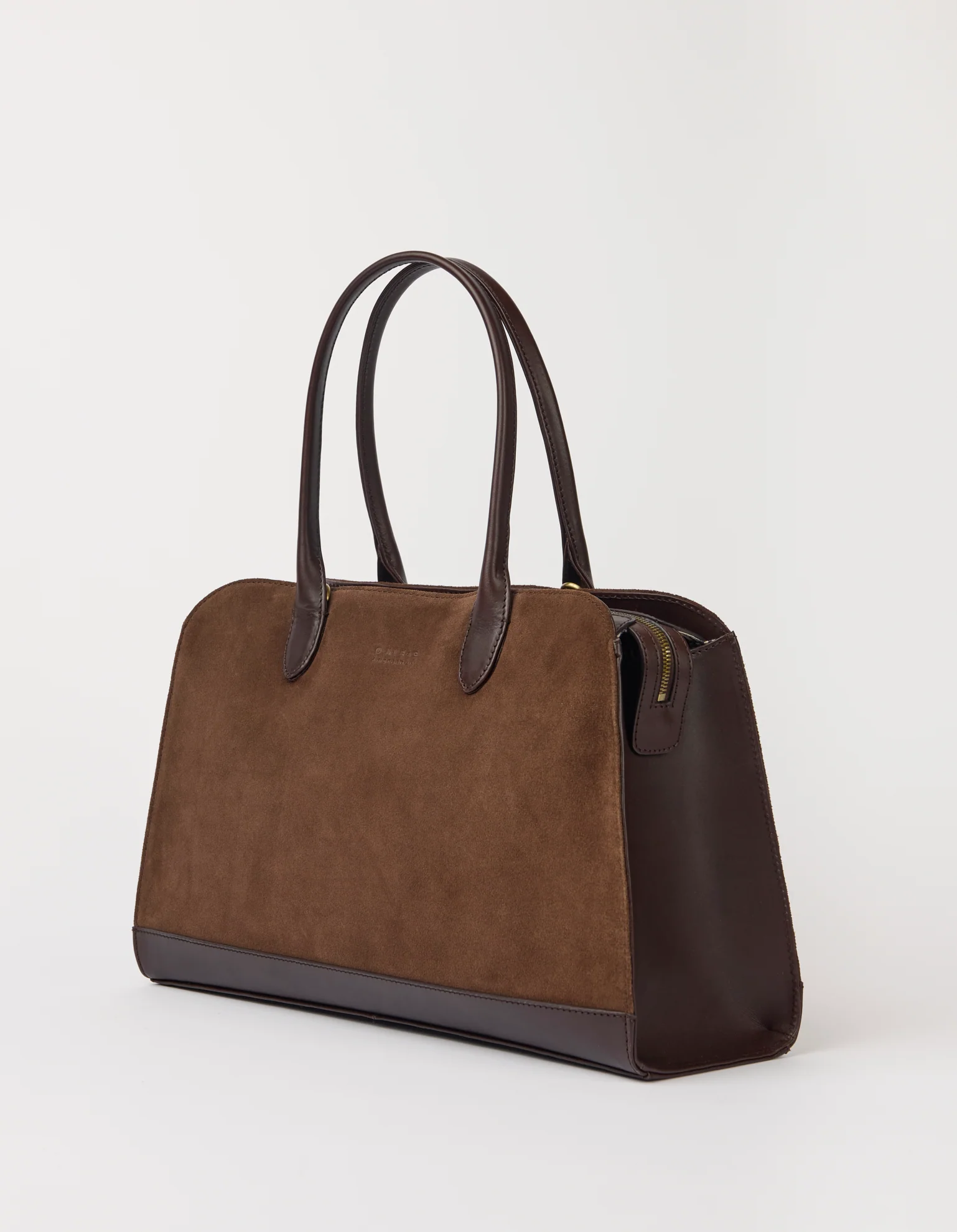 Alma - Chocolate Suède with Stromboli Leather - Image 4