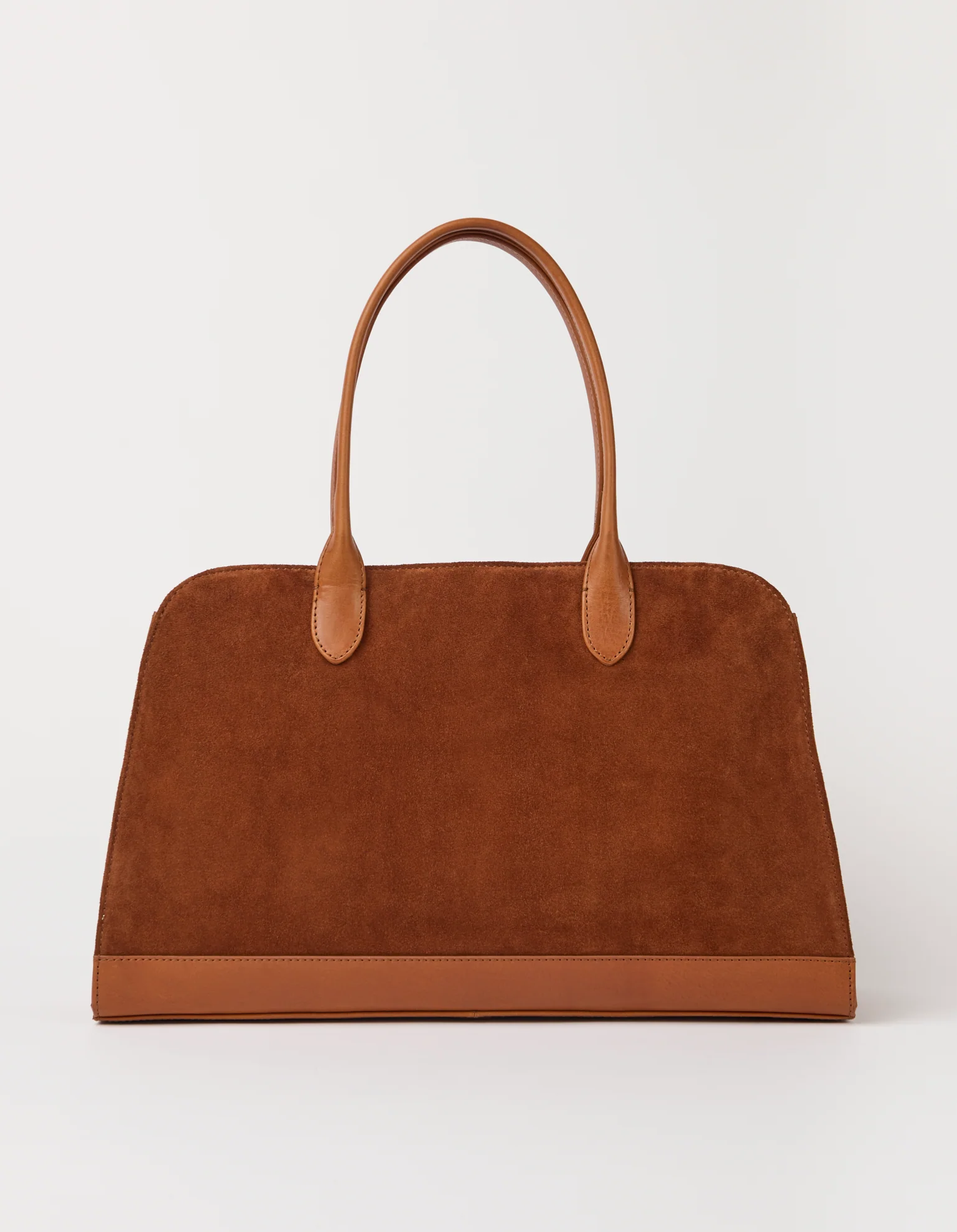 Alma - Cognac Suède with Stromboli Leather - Image 3