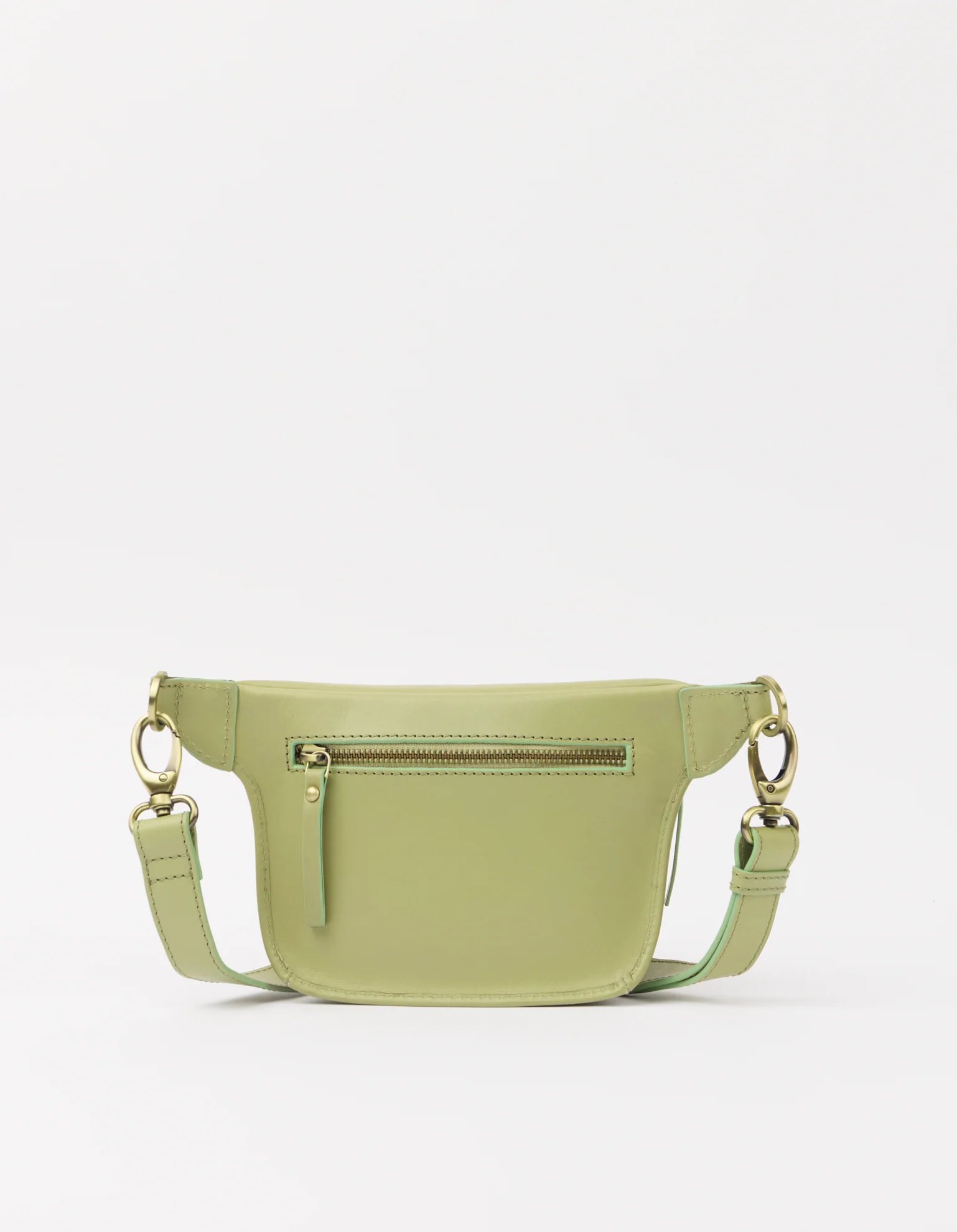 Beck's Bum Bag - Tea Green Classic Leather - Image 3