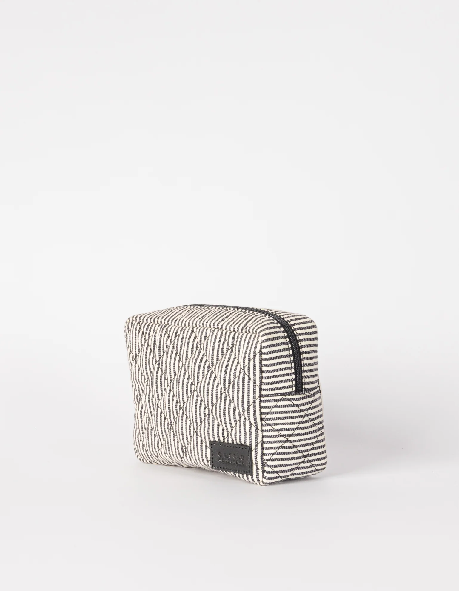 Bella Pouch - Cotton Black Classic Leather - Image 2