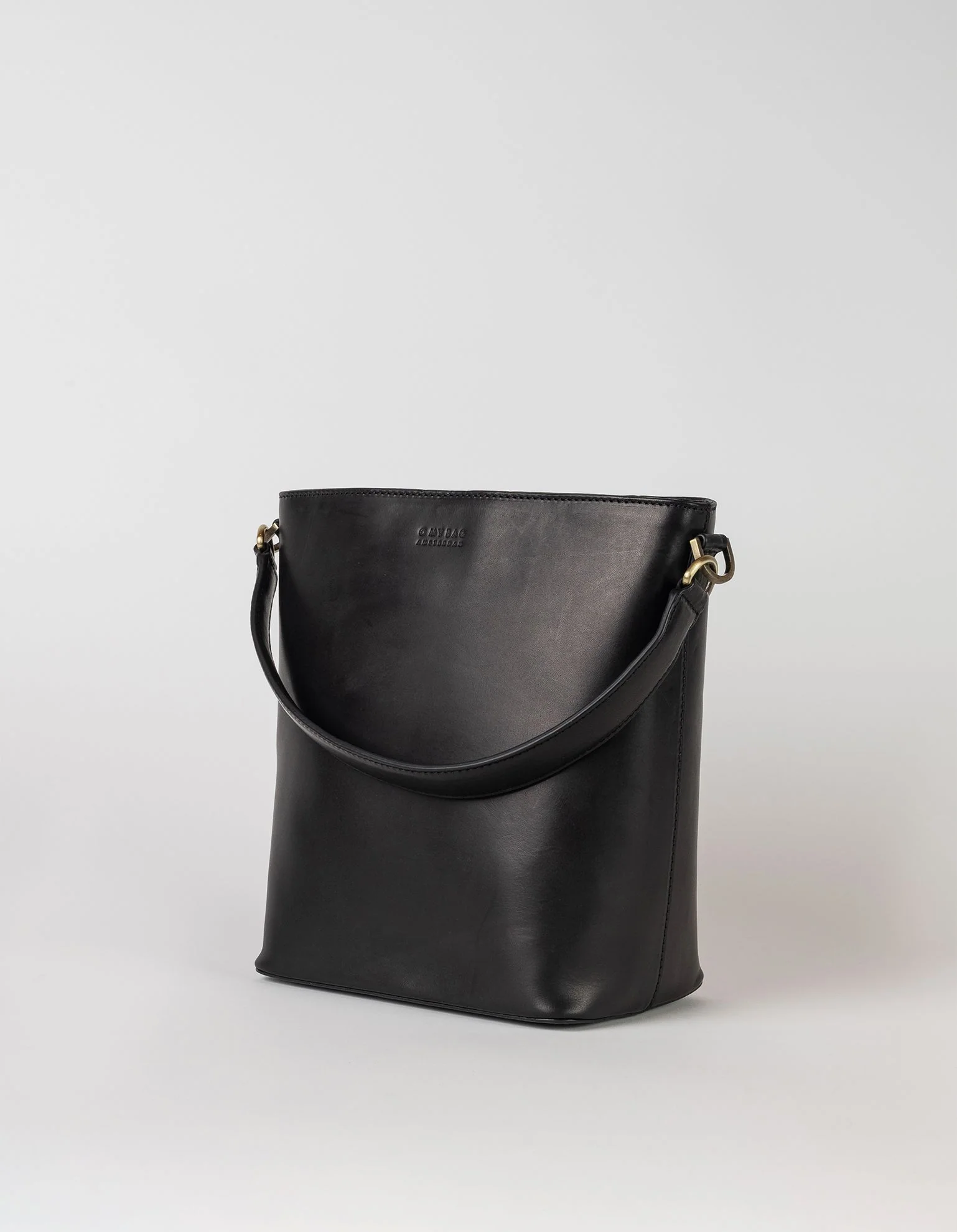 Bobbi Bucket Bag Maxi - Black Classic Leather - Image 3