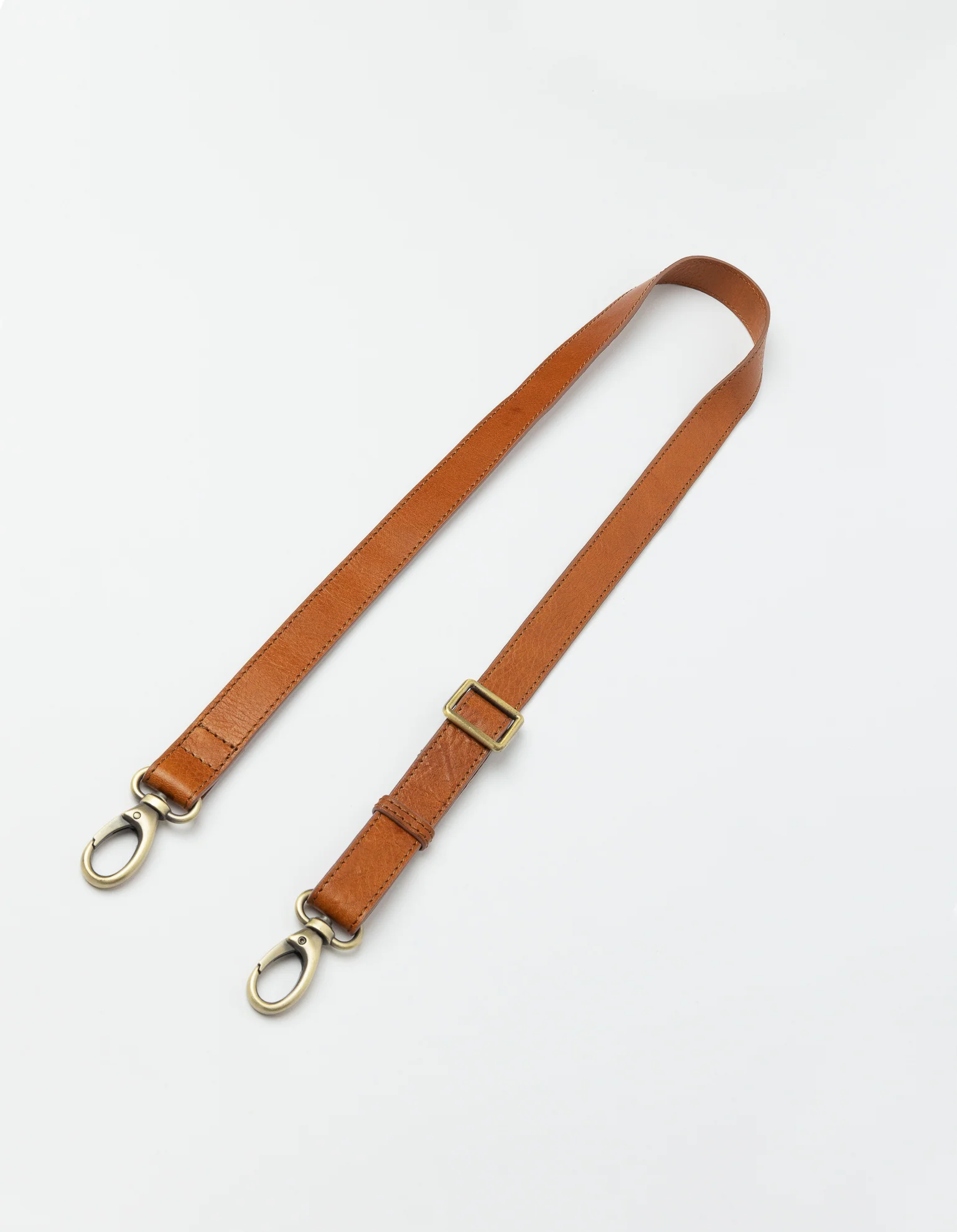 Bum Bag Strap - Cognac Stromboli Leather