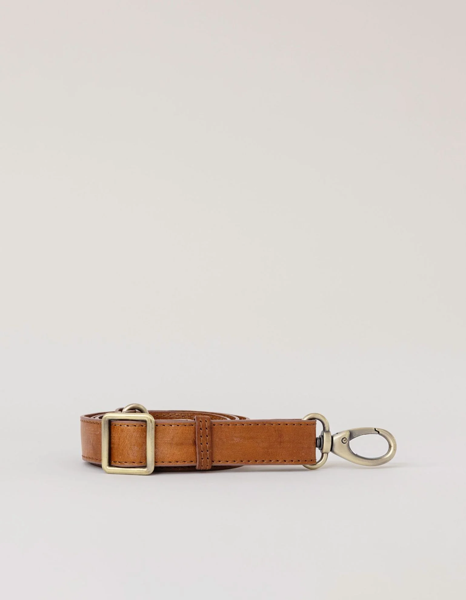 Bum Bag Strap - Cognac Stromboli Leather - Image 2