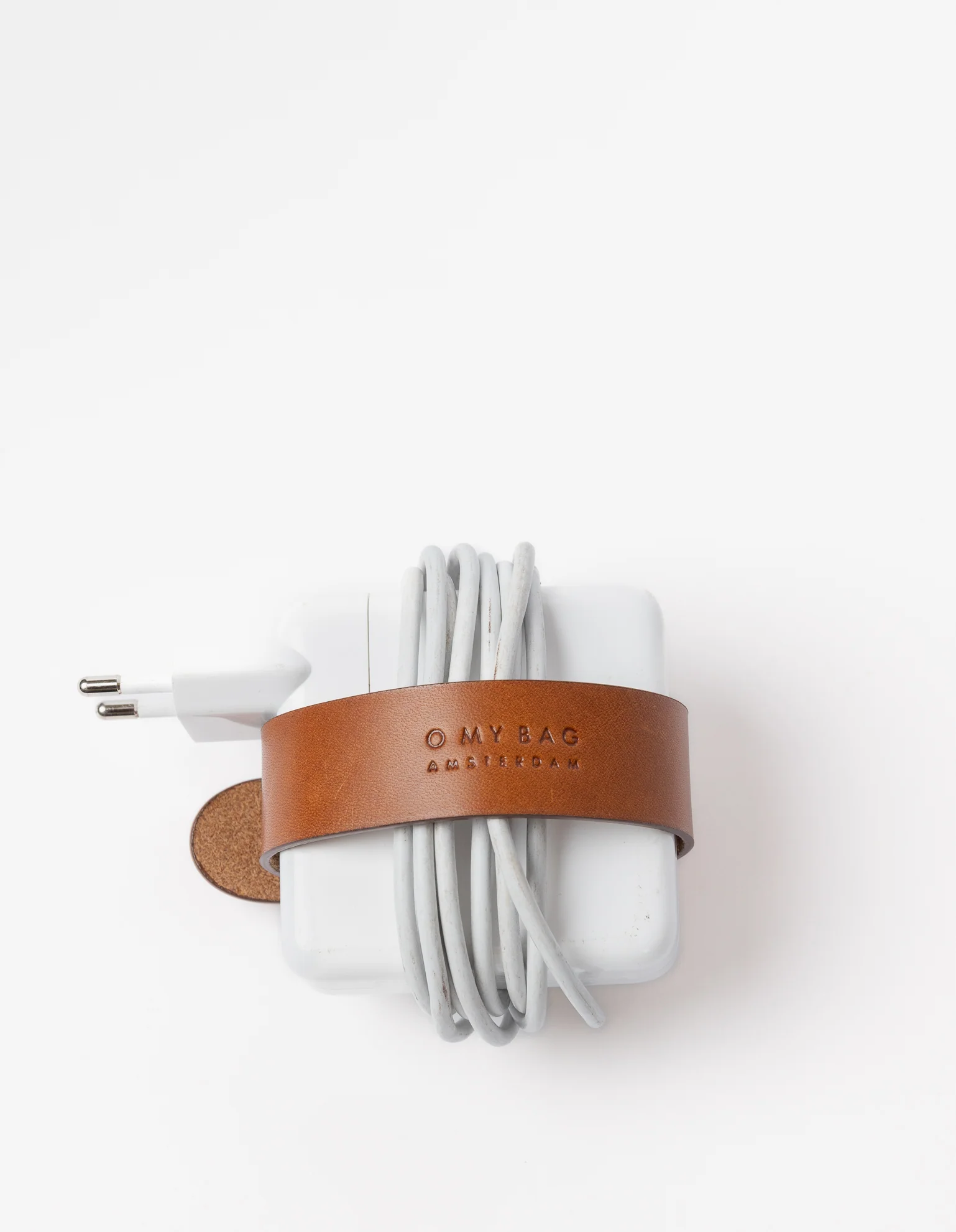 Cable Organizer - Cognac Classic Leather - Image 3
