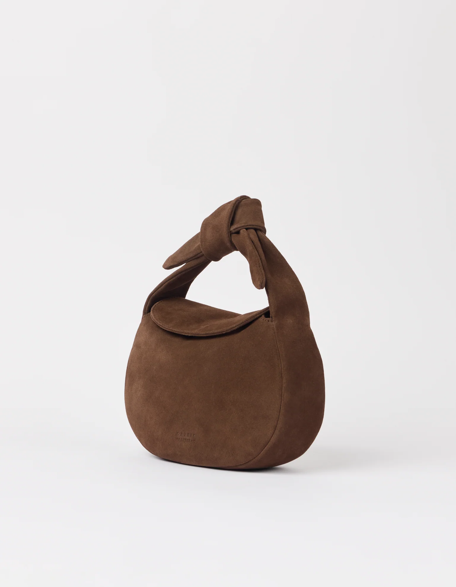 Coco Croissant - Chocolate Suède with Classic Leather - Image 3