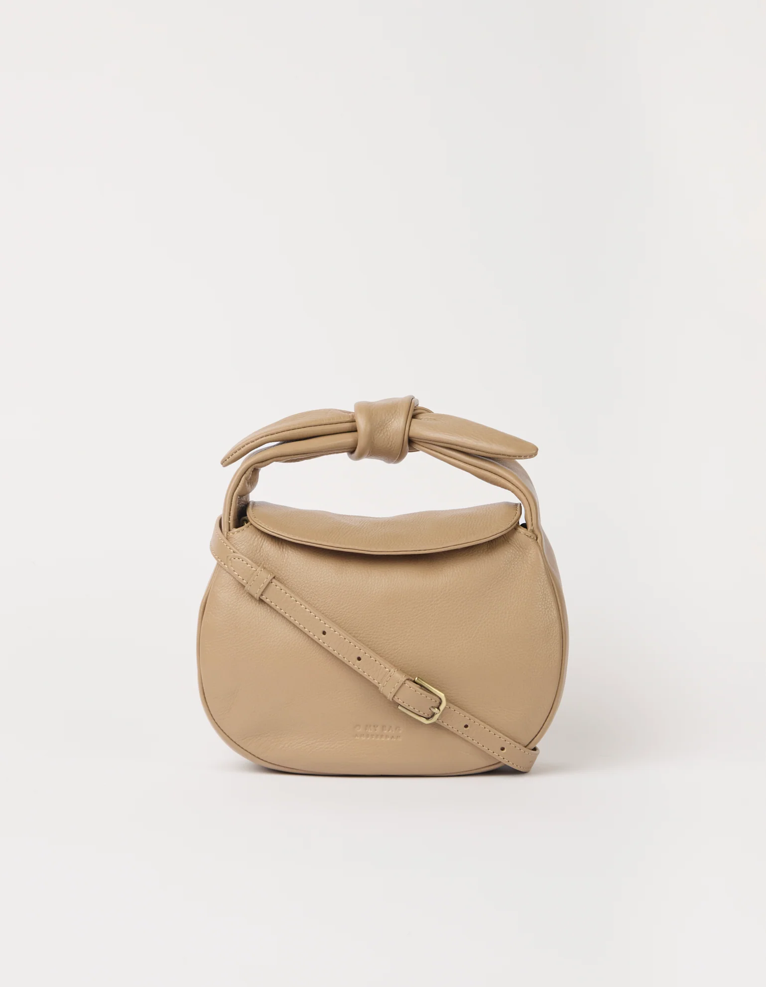 Coco Croissant - Dark Sand Soft Grain Leather