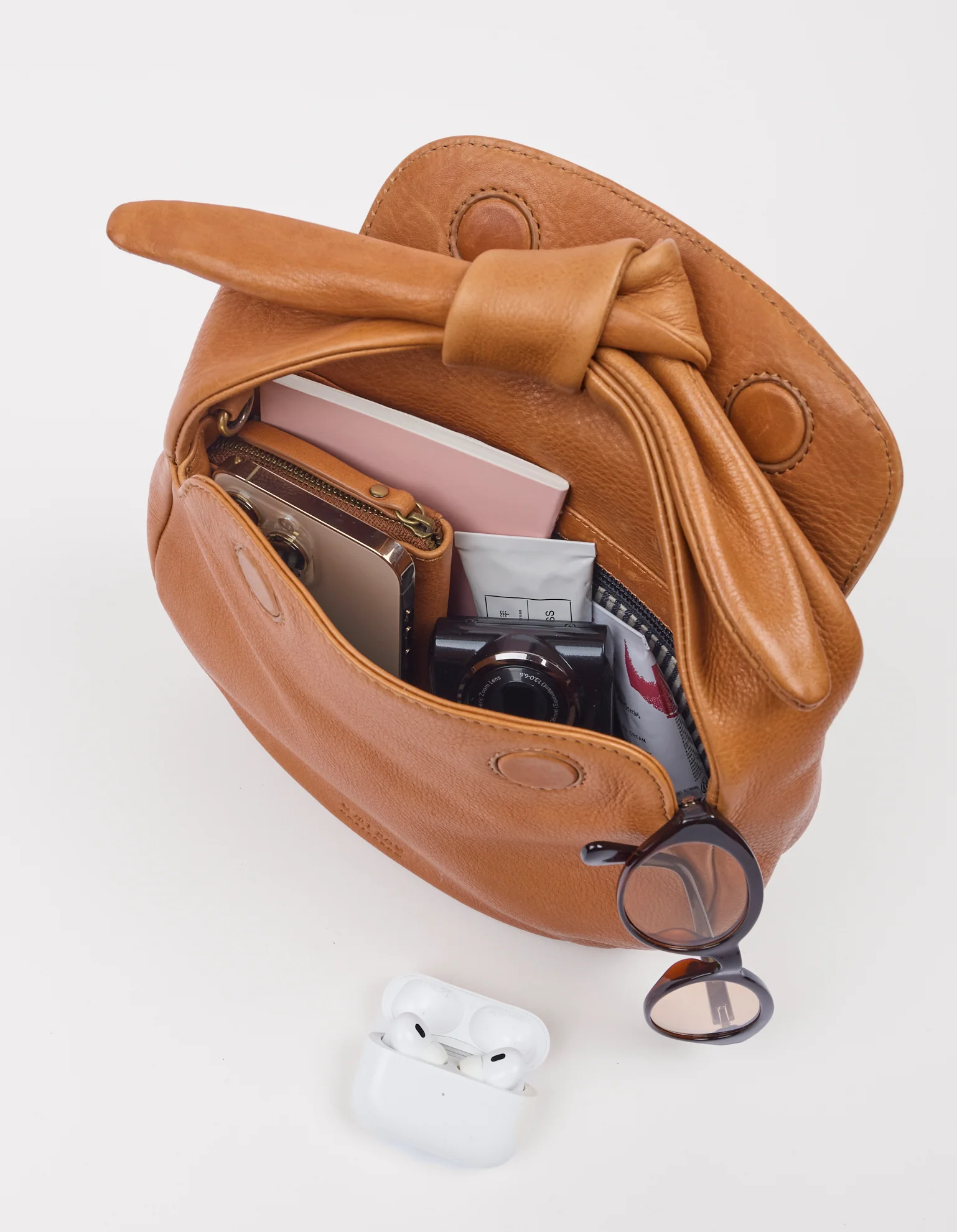 Coco Croissant - Wild Oak Soft Grain Leather - Image 6