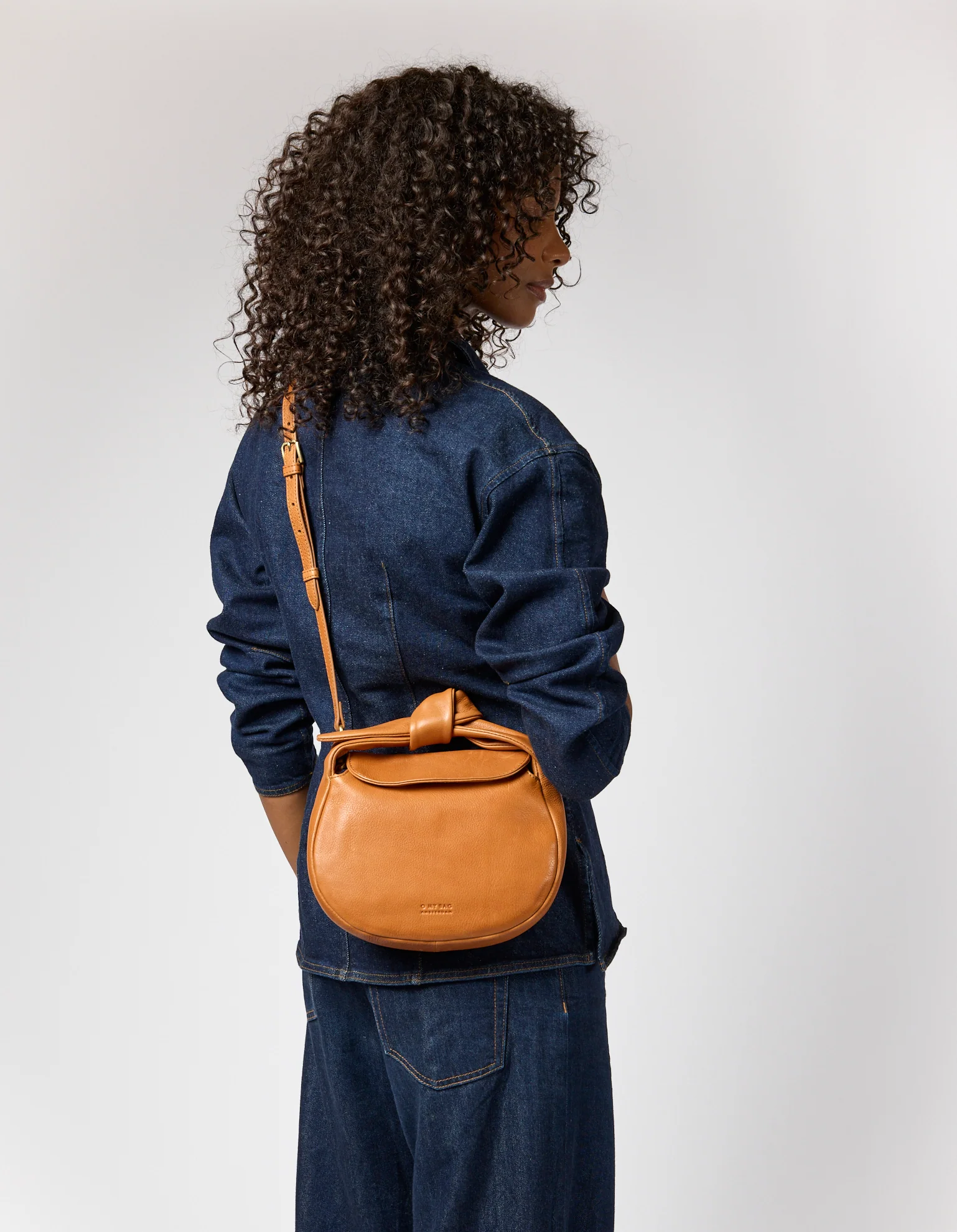 Coco Croissant - Wild Oak Soft Grain Leather - Image 8