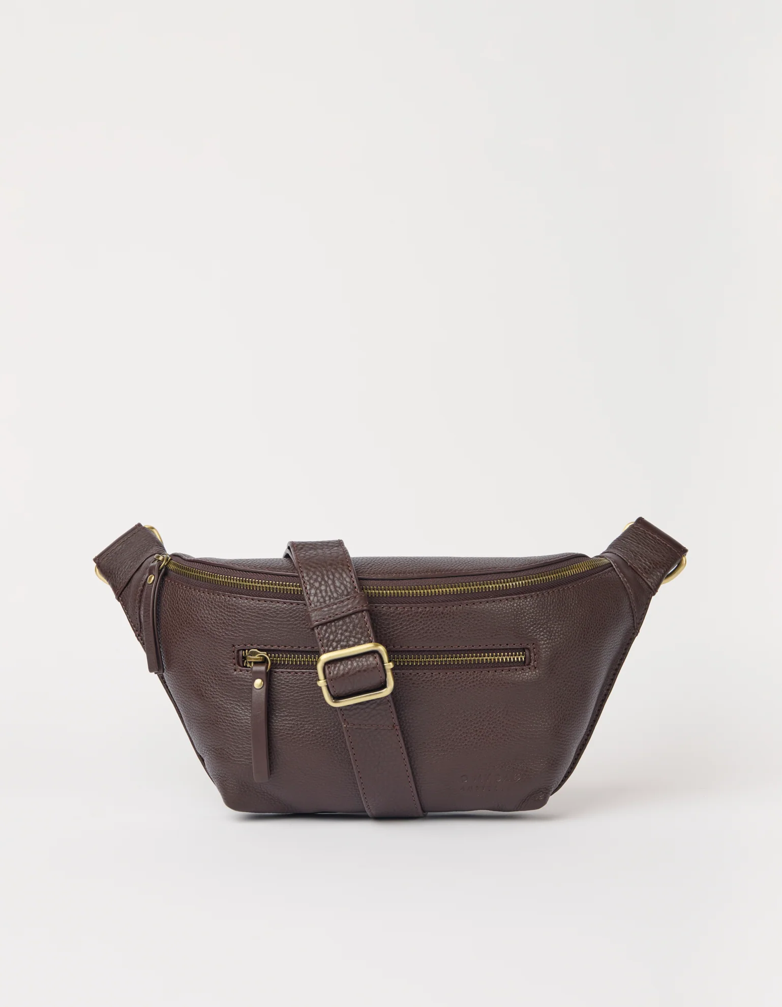 Drew Bum Bag - Chocolate Soft Grain Leather