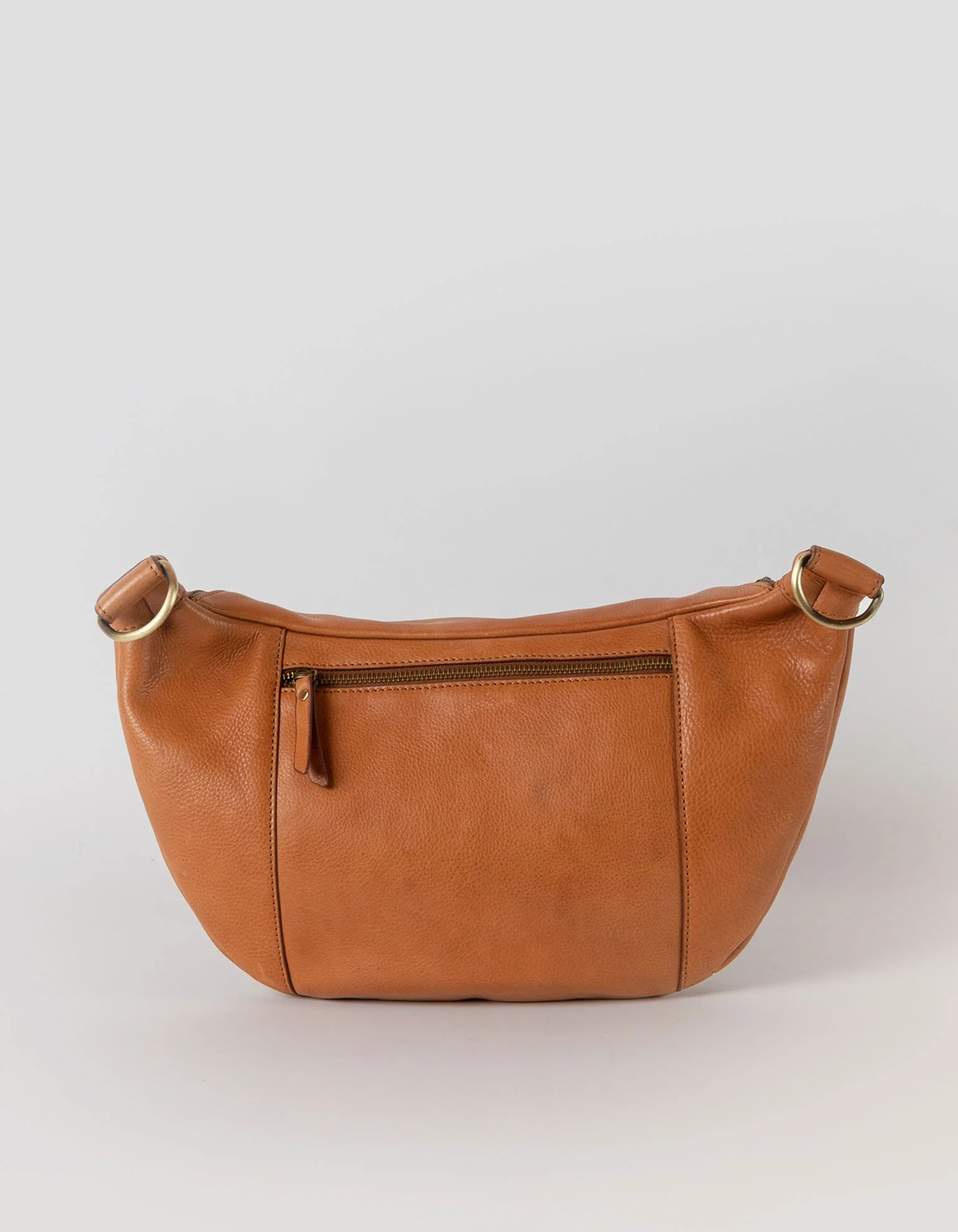 Drew Bum Bag Maxi - Wild Oak Soft Grain Leather - Image 3