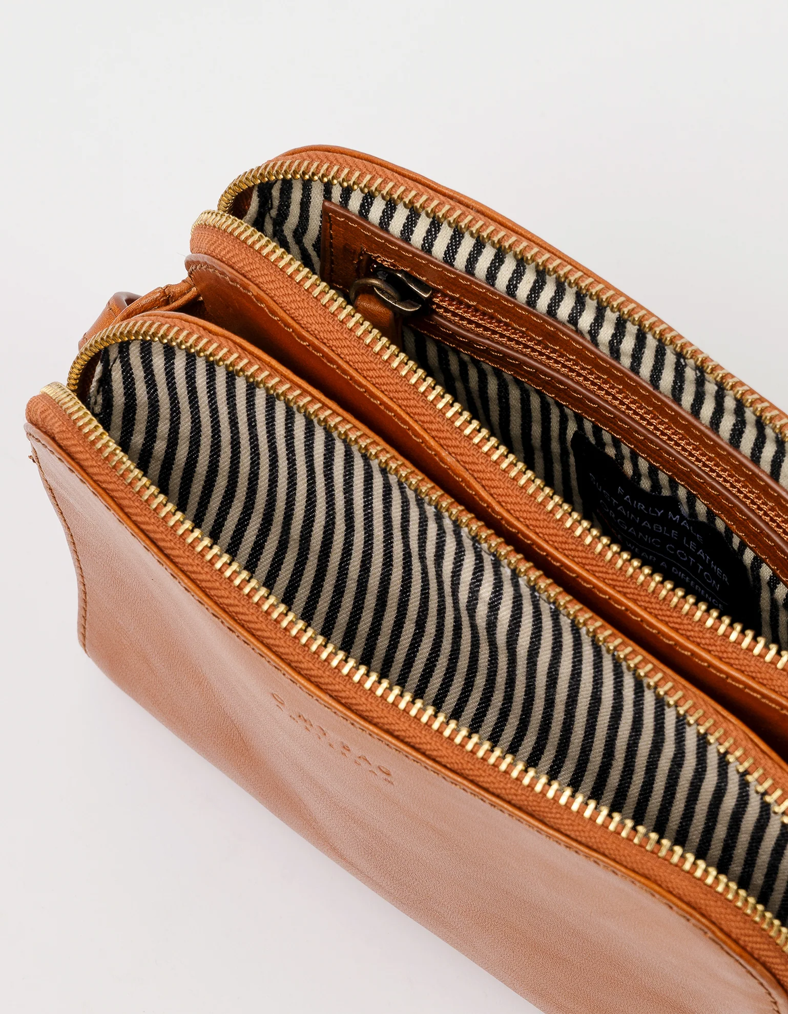 Emily - Leather Strap - Cognac Stromboli Leather - Image 4
