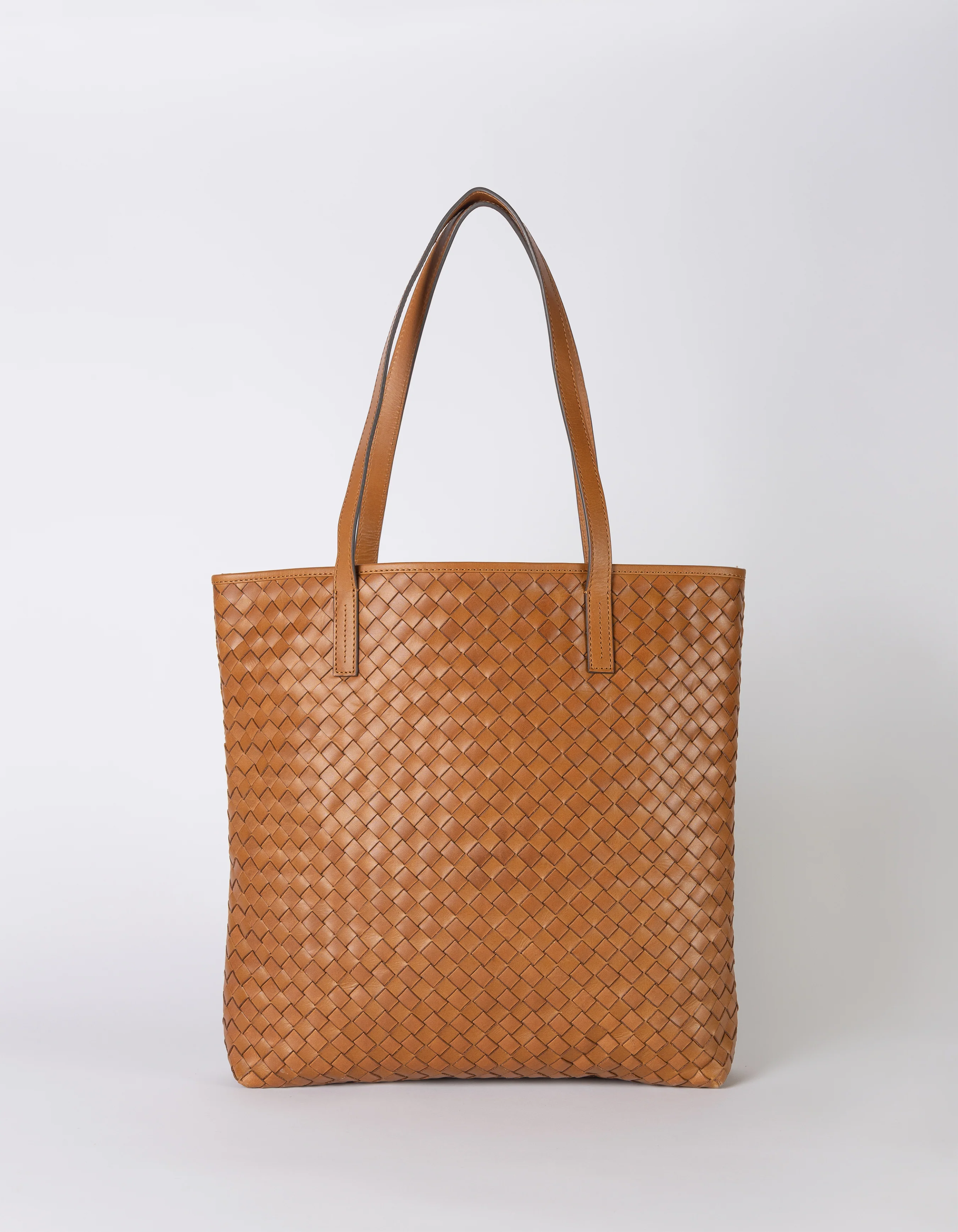 Georgia - Cognac Woven Classic Leather - Image 3