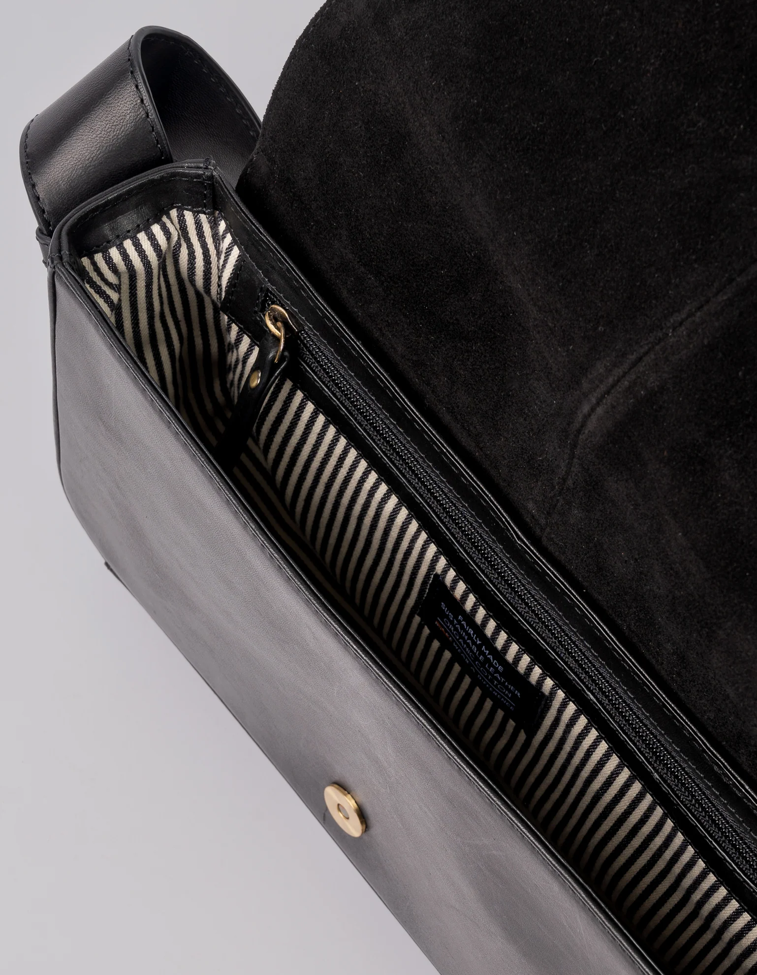 Gina Longuette - Black Classic Leather - Image 5