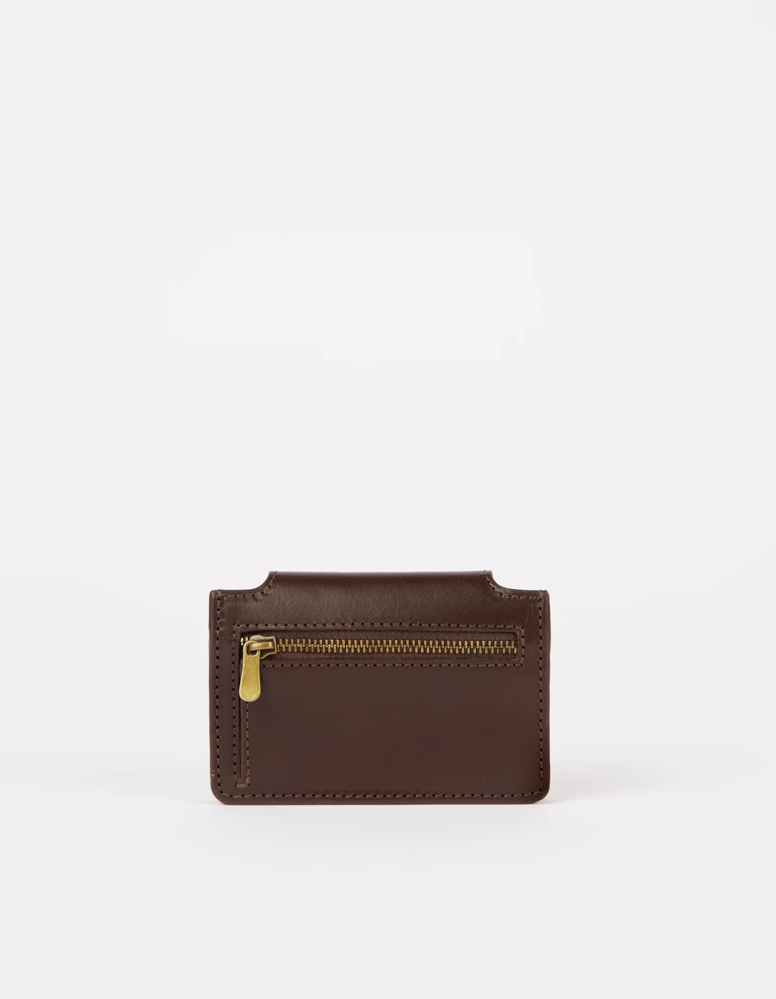 Harmonica Wallet - Chocolate Classic Leather - Image 3