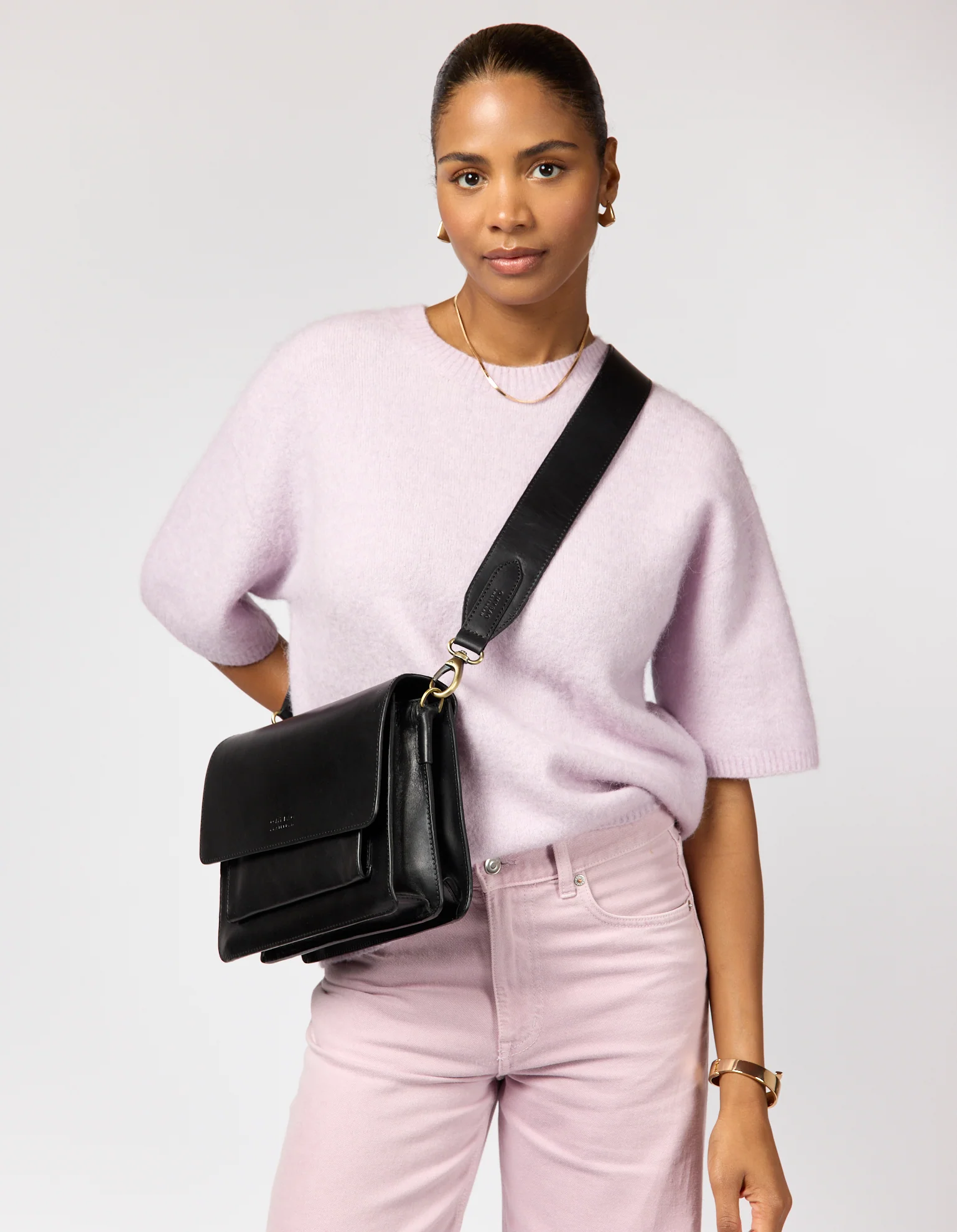 Harper - Black Classic Leather - Image 7