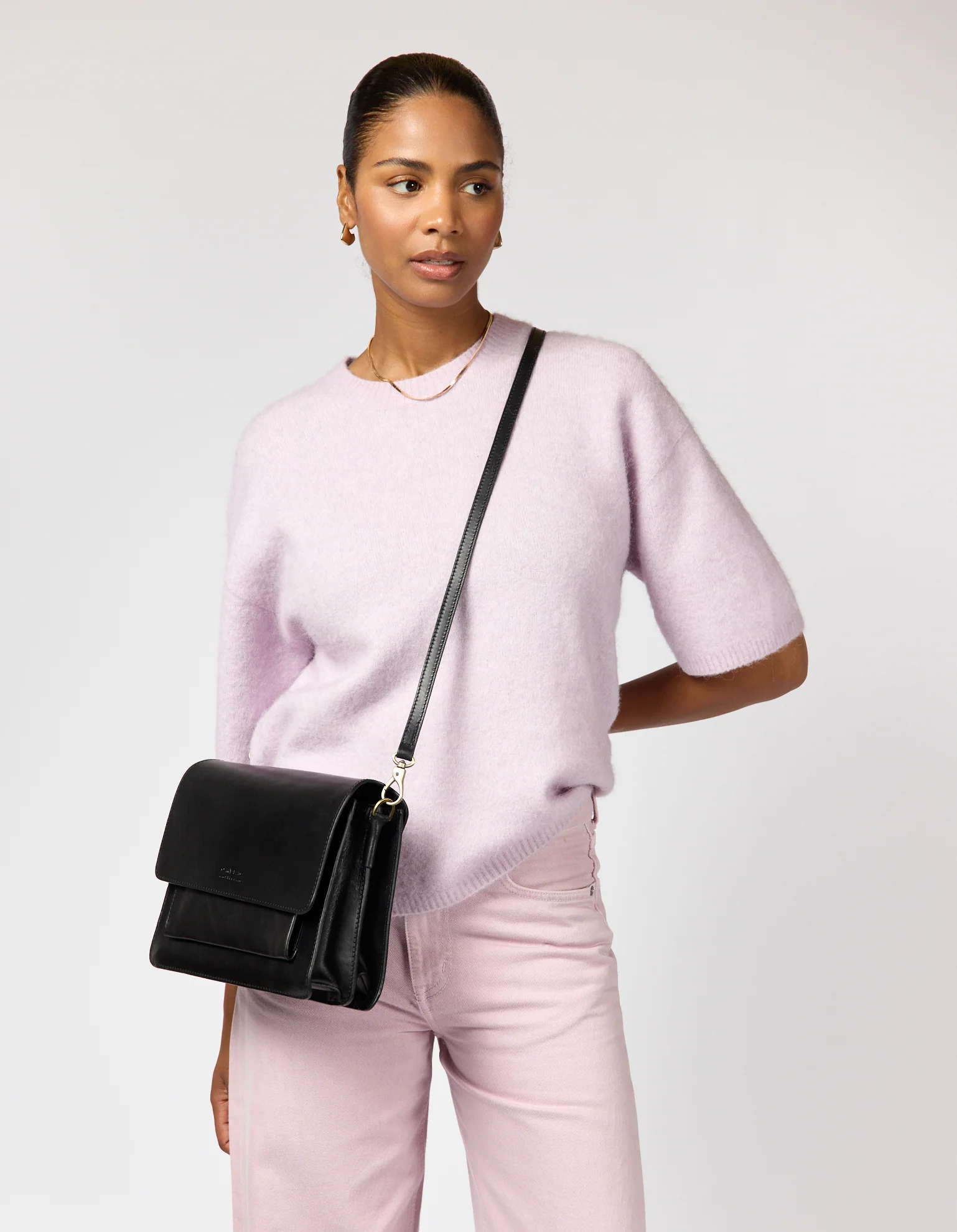 Harper - Black Classic Leather - Image 8