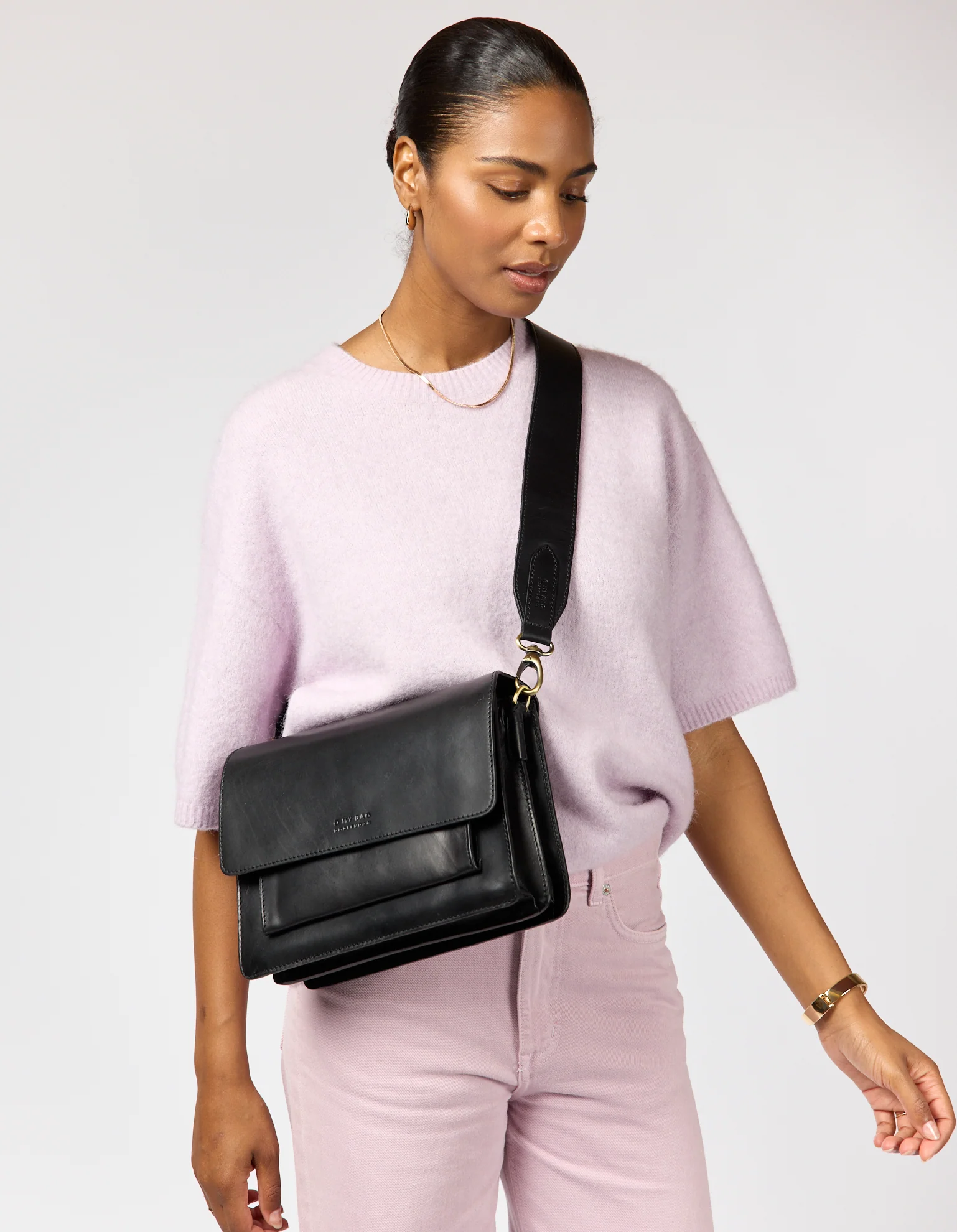 Harper - Black Classic Leather - Image 9