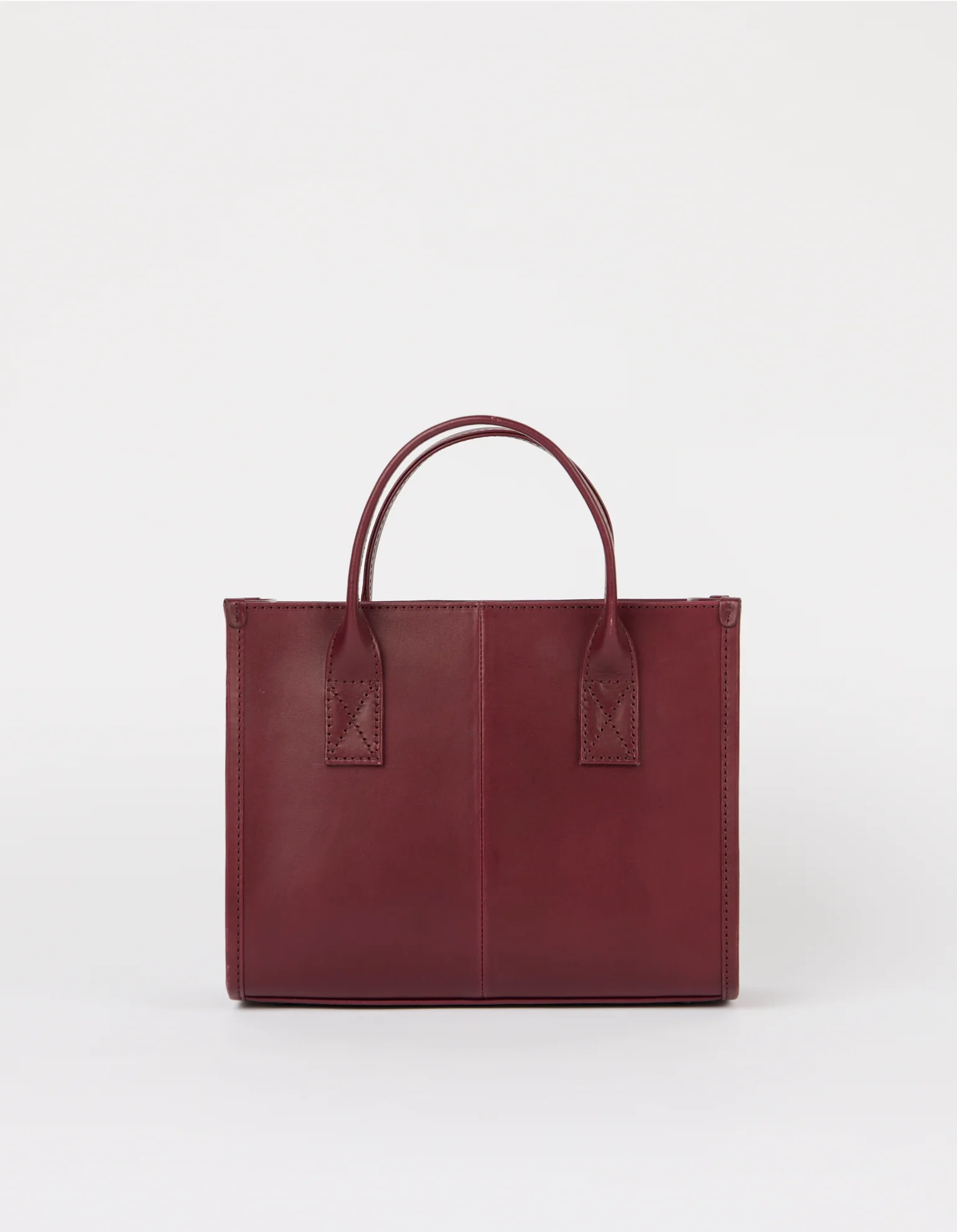 Jackie Midi + Webbing Strap - Dark Cherry Classic Leather - Image 5