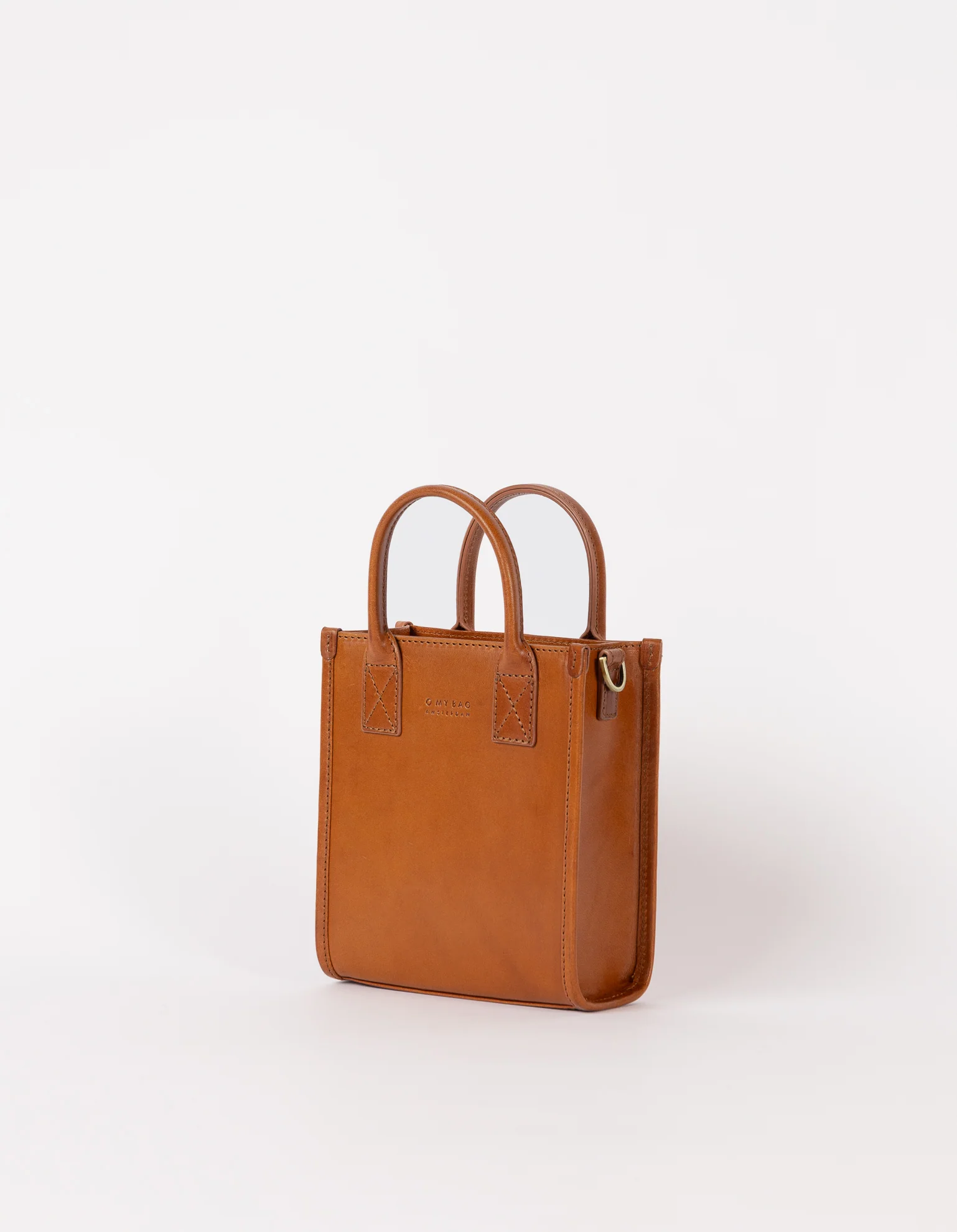 Jackie Mini - Cognac Classic Leather - Image 3