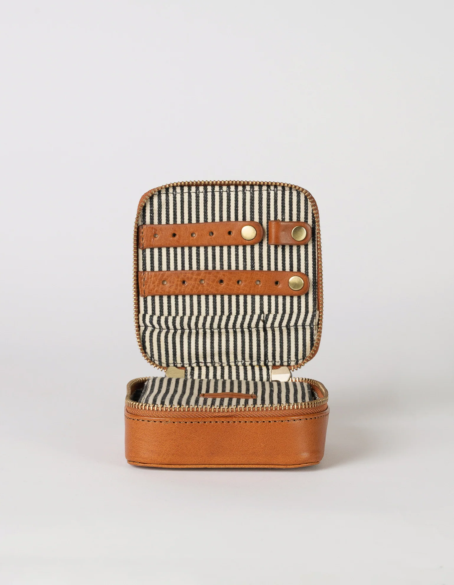 Jewelry Box - Cognac Classic Leather - Image 3