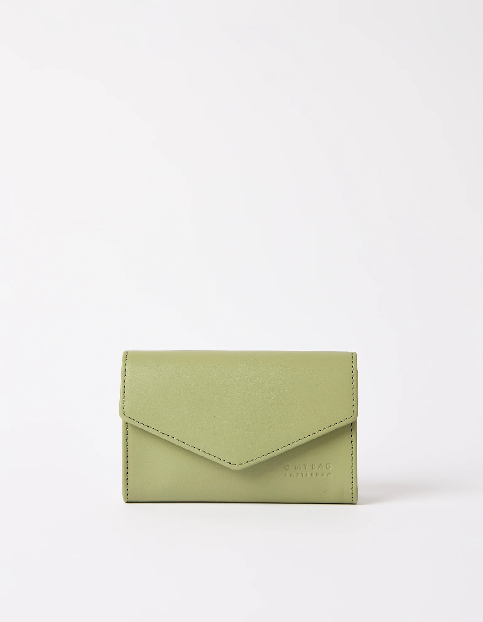 Jo's Purse - Tea Green Classic Leather