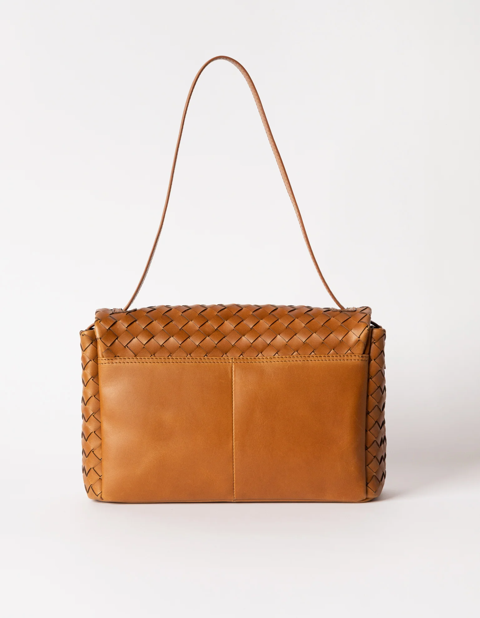 Kenzie - Cognac Woven Classic Leather - Image 4