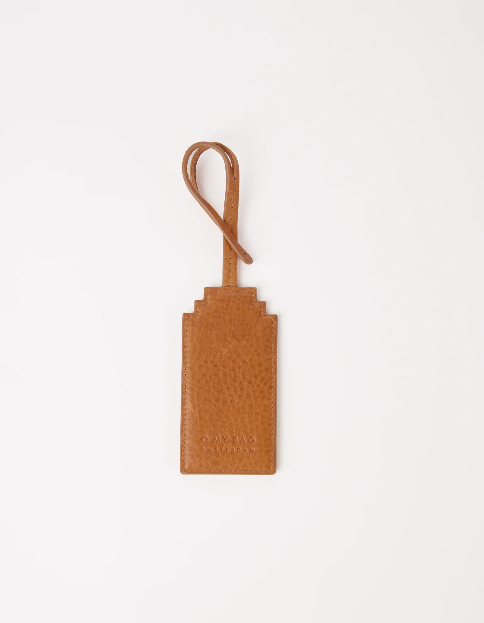 Amsterdam Bag Charm - Wild Oak Soft Grain Leather - Image 2