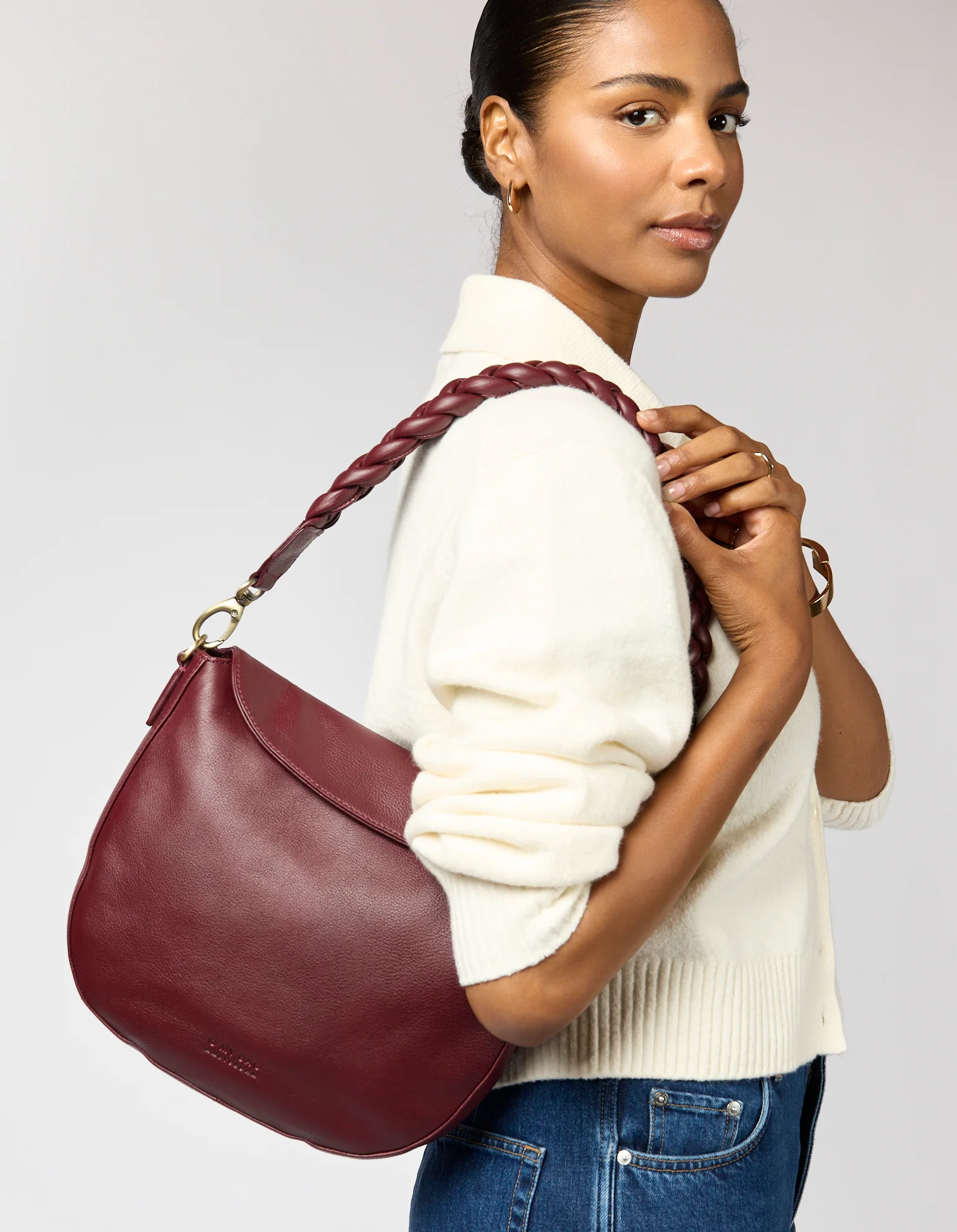 Lana - Dark Cherry Soft Grain - Image 9