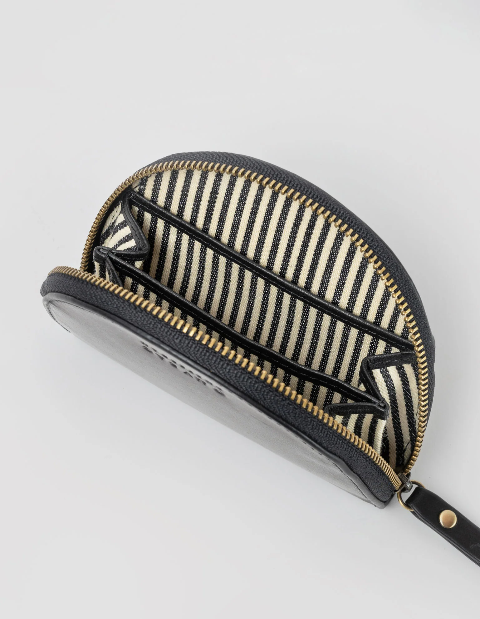 Laura Coin Purse - Black Classic Leather - Image 3