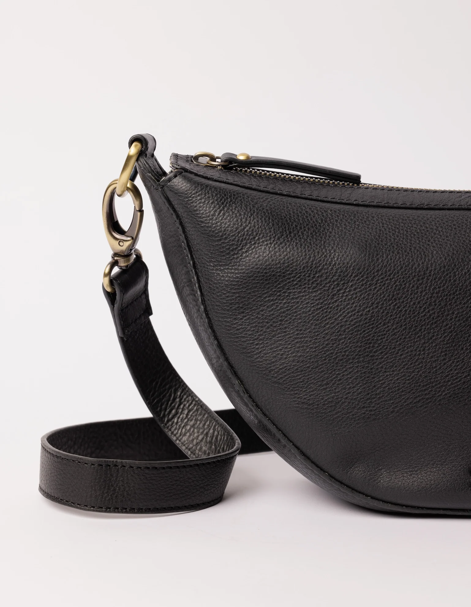 Leo Midi - Black Soft Grain Leather - Image 4
