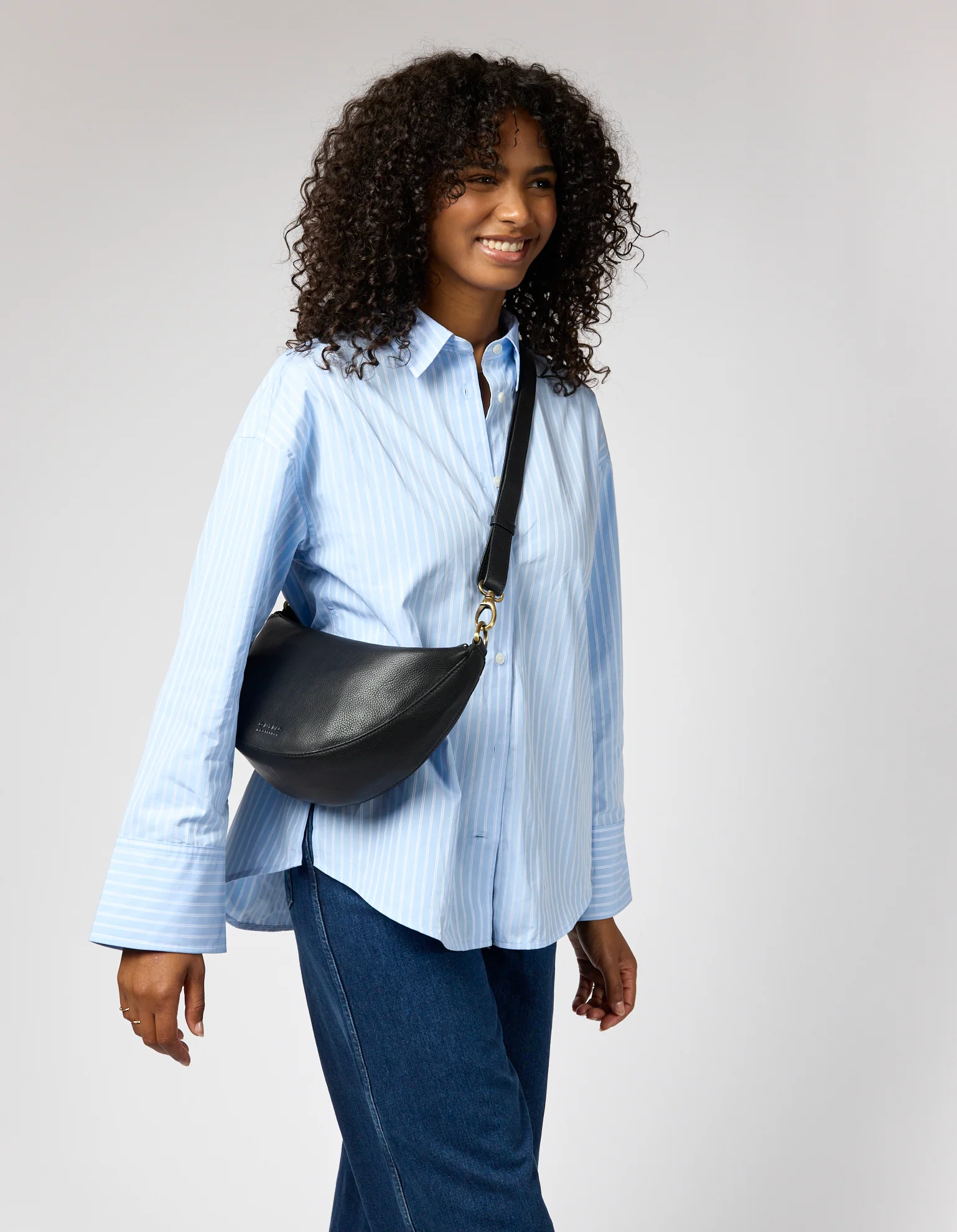 Leo Midi - Black Soft Grain Leather - Image 7