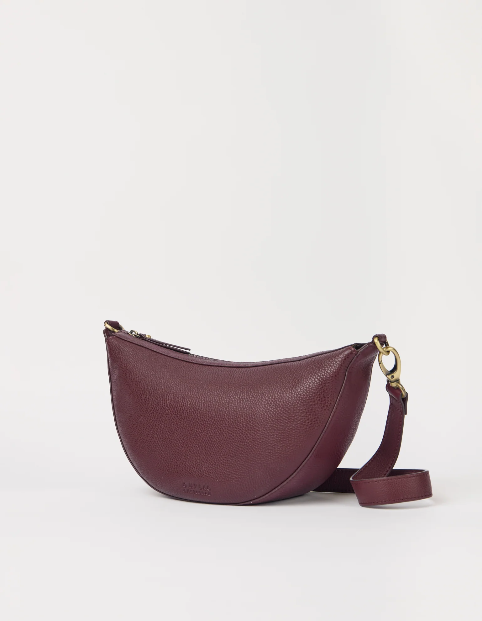Leo Midi - Dark Cherry Soft Grain Leather - Image 2