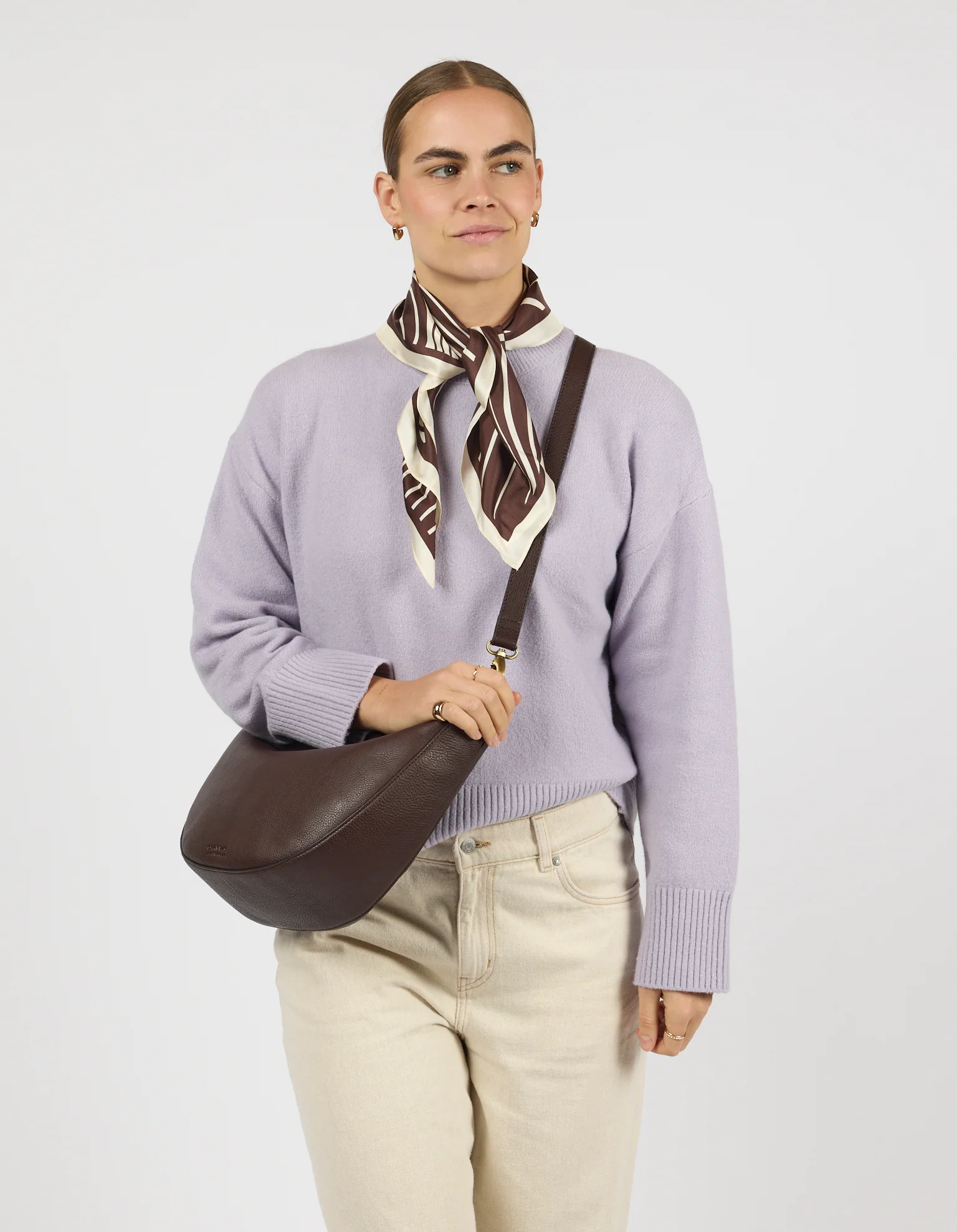 Leo Maxi - Chocolate Soft Grain Leather - Image 6