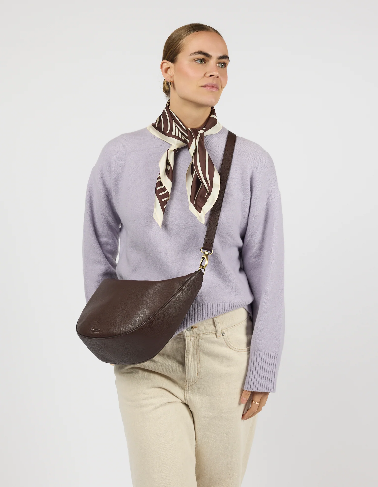 Leo Maxi - Chocolate Soft Grain Leather - Image 8
