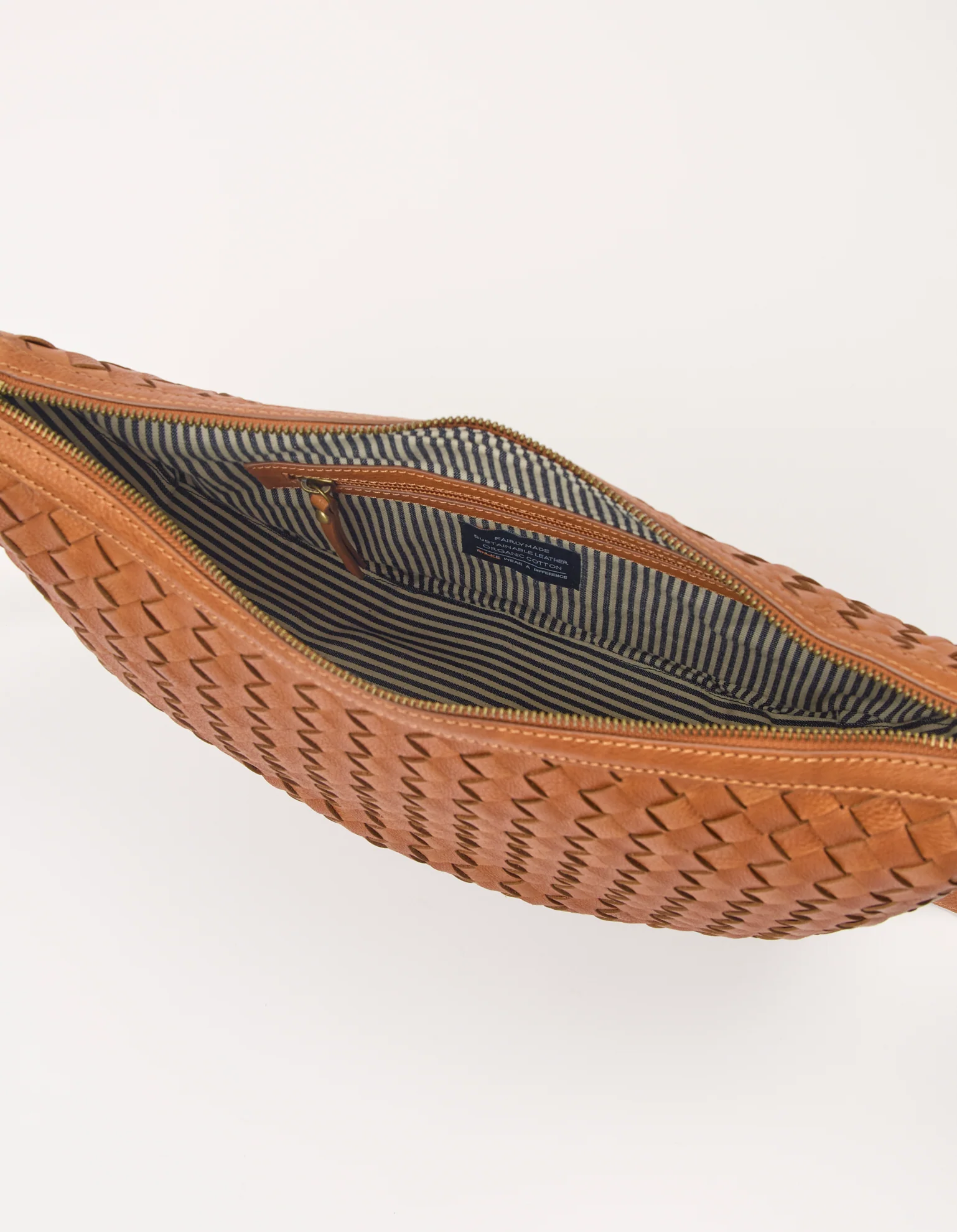 Leo Midi - Wild Oak Woven Soft Grain Leather - Image 3