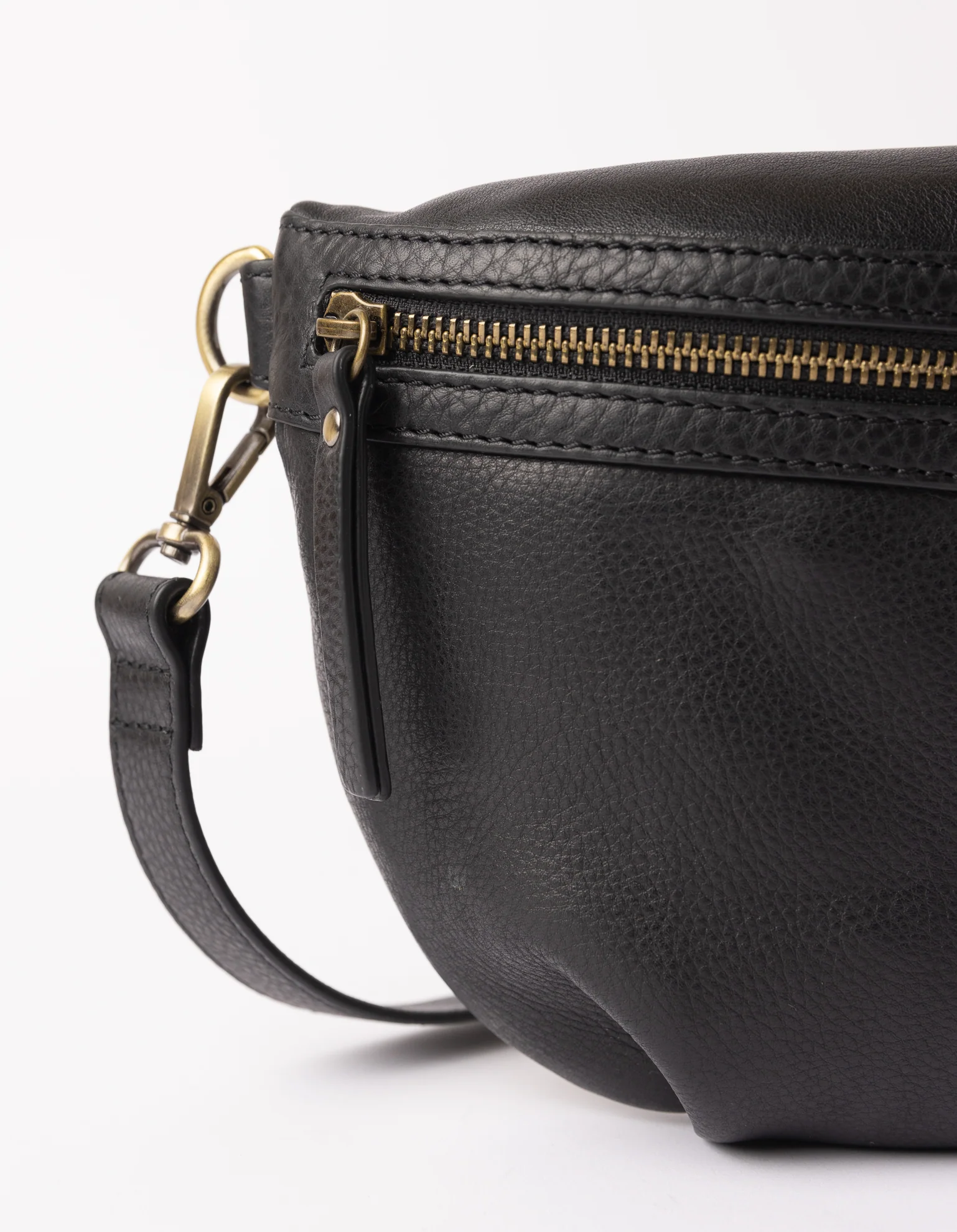 Milo - Black Soft Grain Leather - Image 5