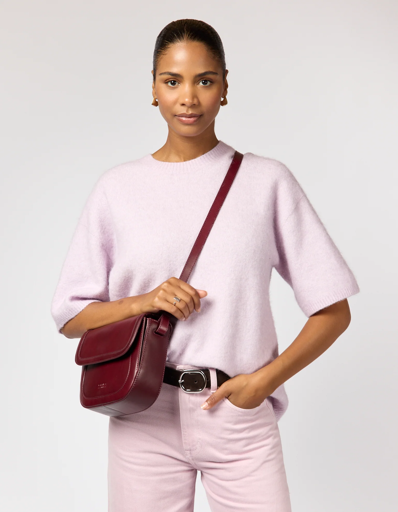 Nina - Dark Cherry Classic Leather - Image 7