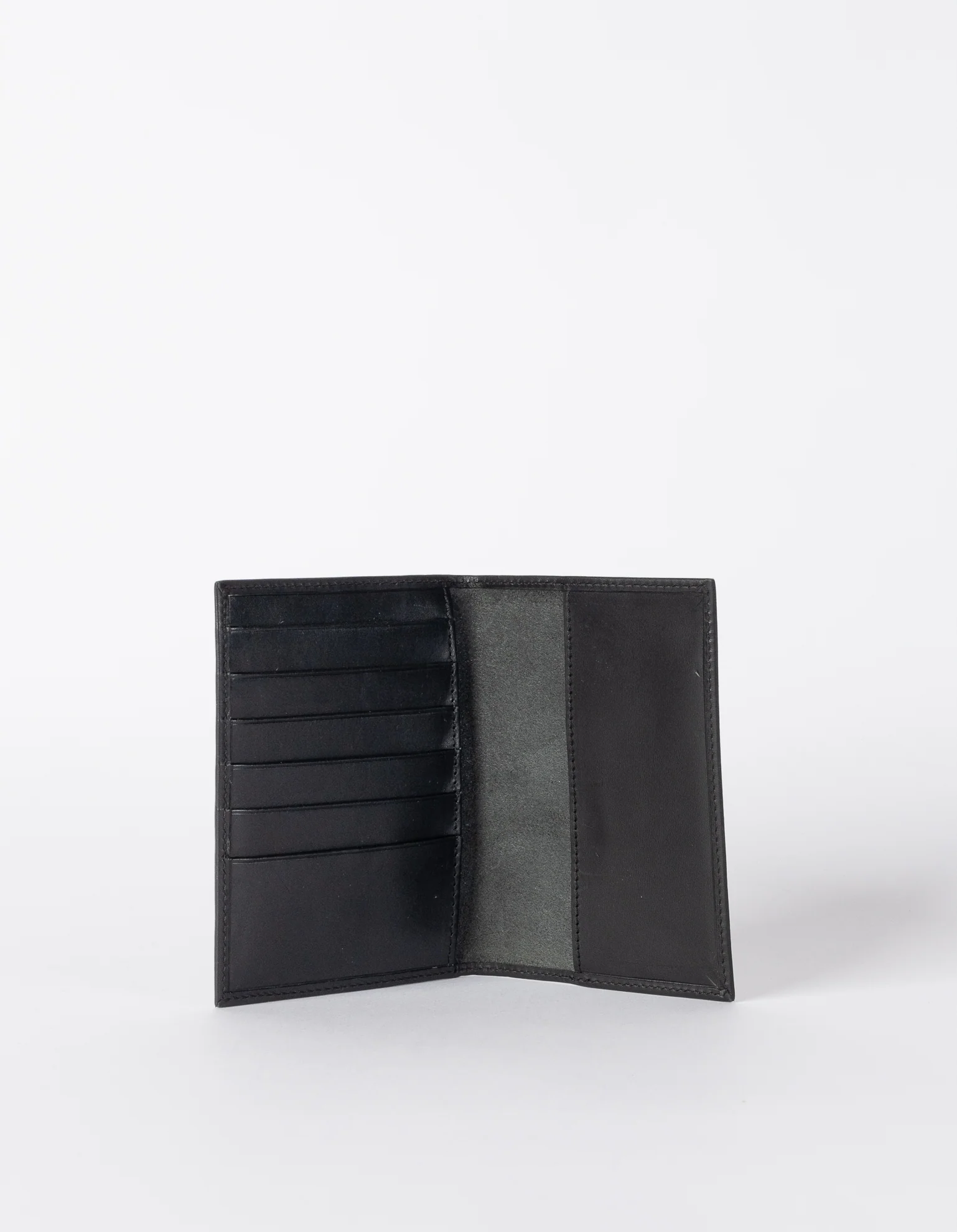 Passport Holder - Black Classic Leather - Image 3