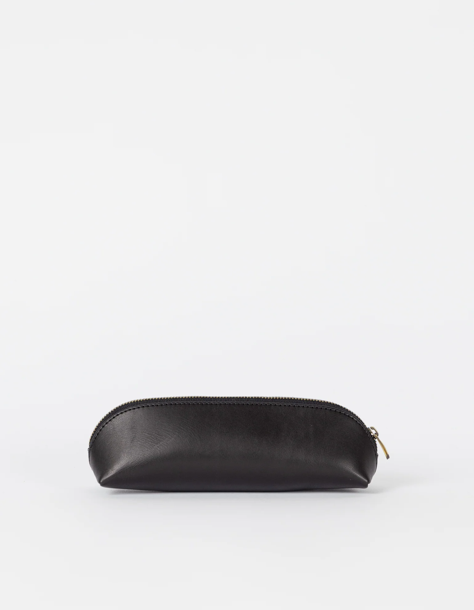 Pencil Case Small - Black Classic Leather - Image 3