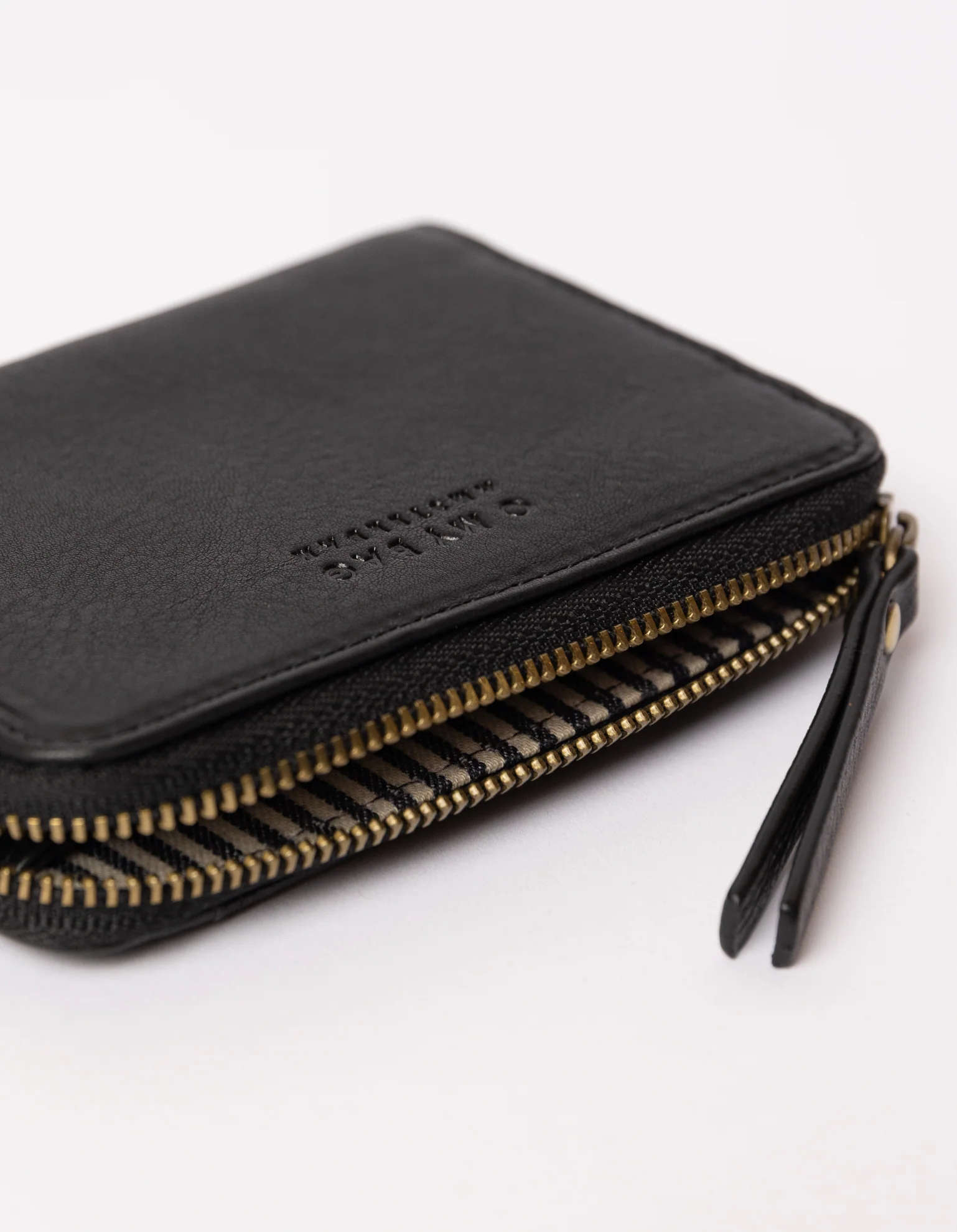 Robbie Wallet - Black Soft Grain Leather - Image 4