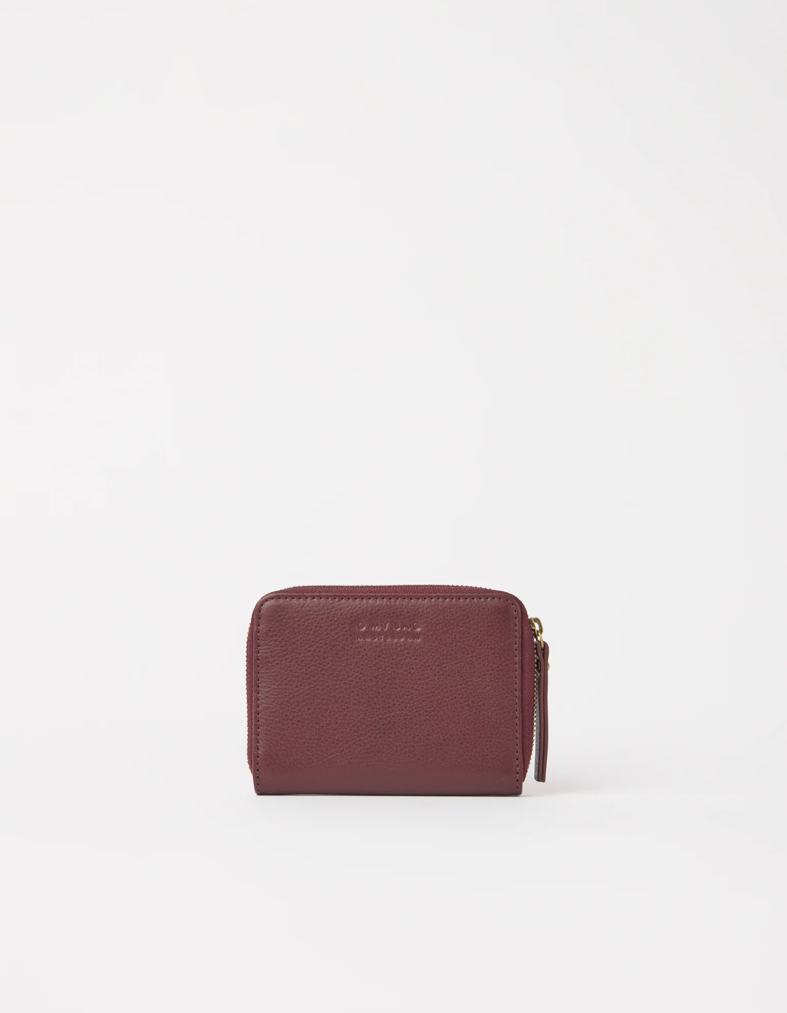 Robbie Wallet - Dark Cherry Soft Grain Leather