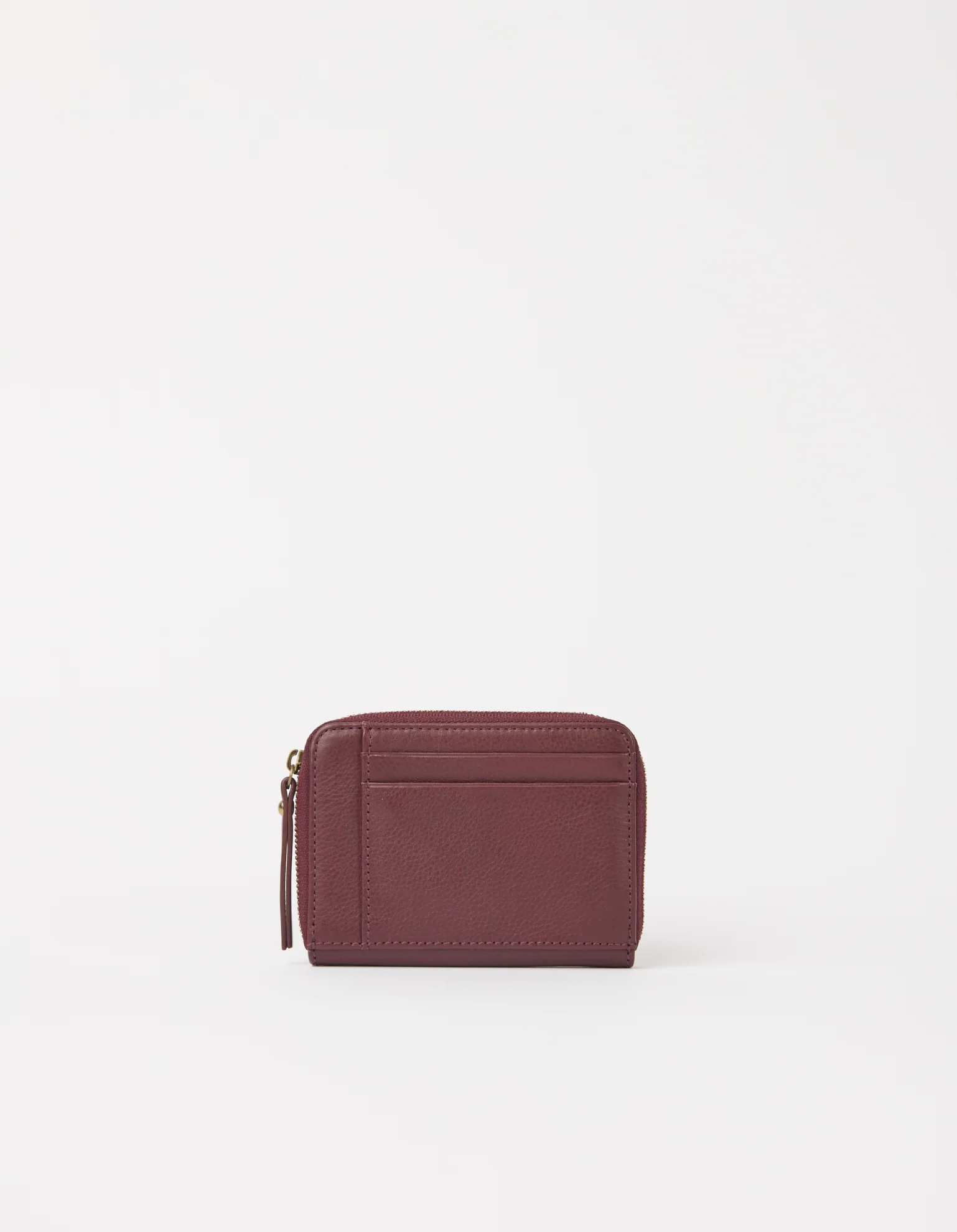 Robbie Wallet - Dark Cherry Soft Grain Leather - Image 2