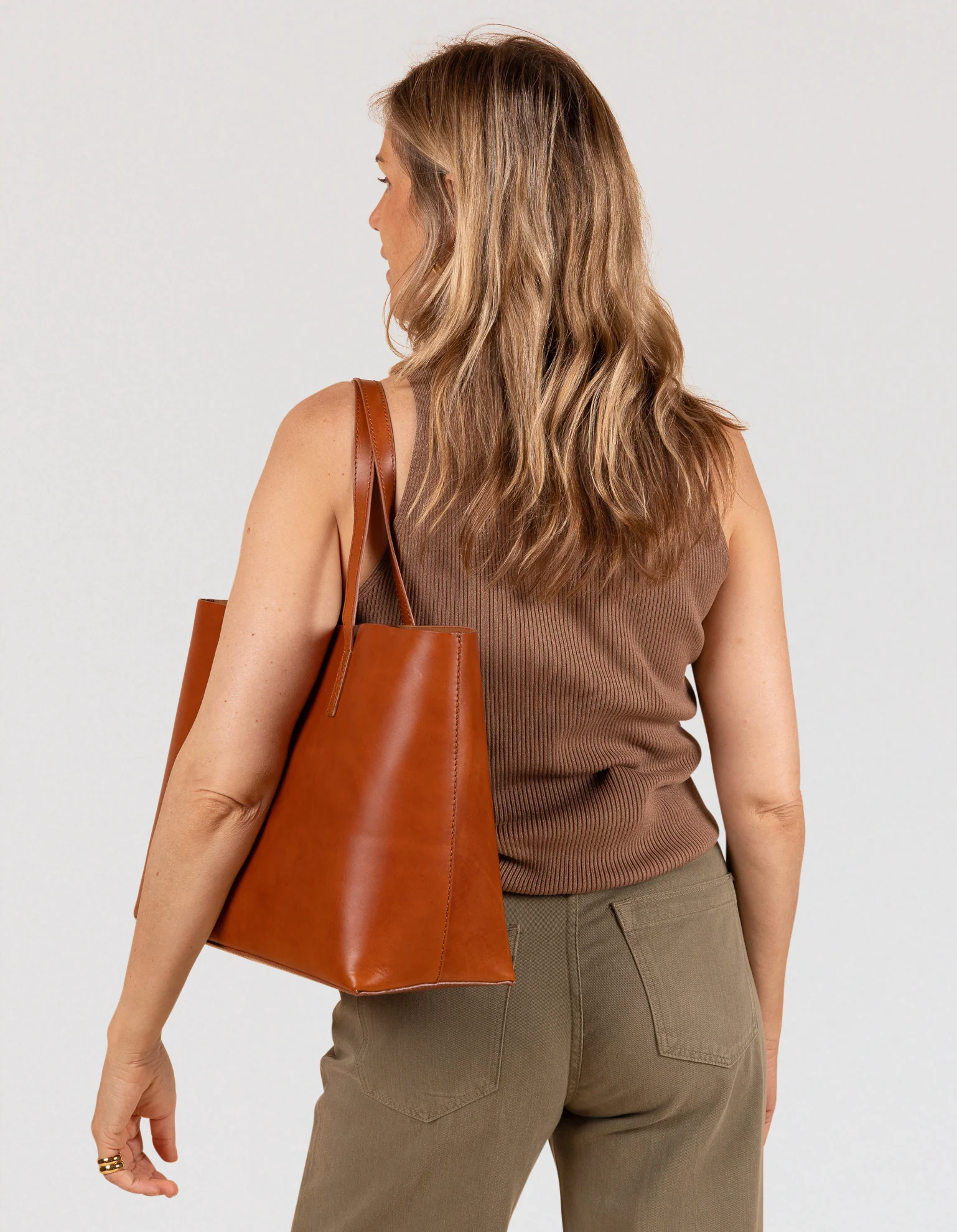 Sam Shopper - Cognac Classic Leather - Image 6