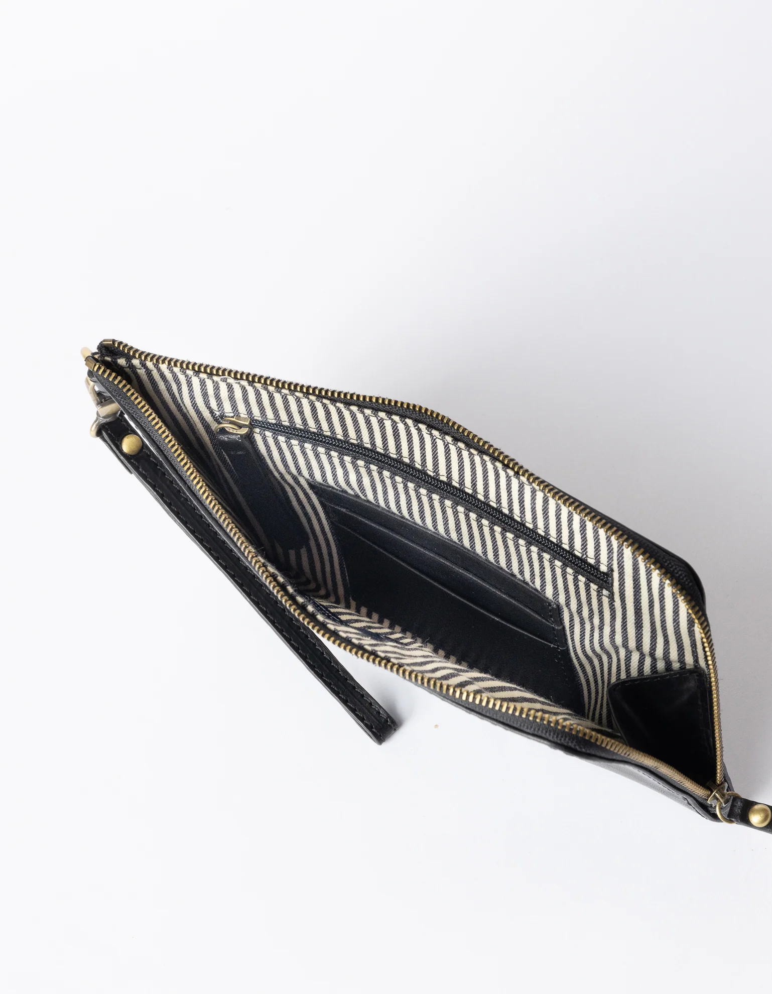 Travel Pouch - Black Classic Leather - Image 3
