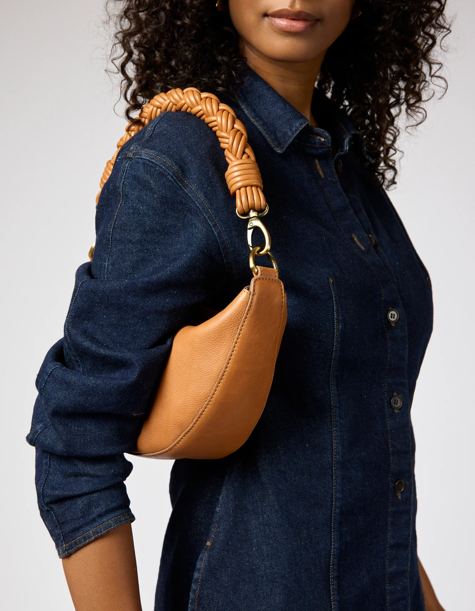 Twisted Handle - Wild Oak Soft Grain Leather (Leo Strap) - Image 3